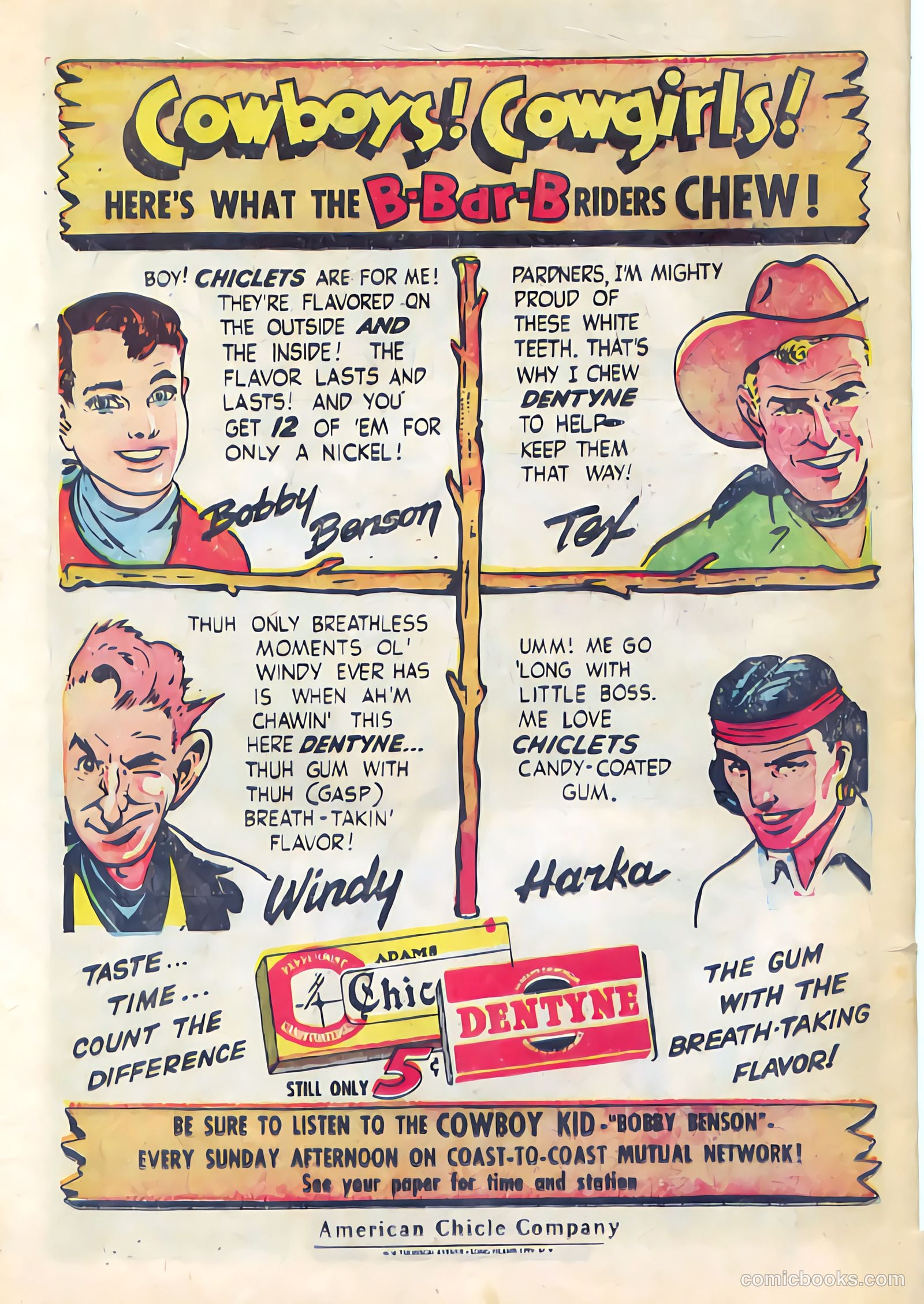 Bobby Benson's B-Bar-B Riders #15 — page 34 of 36