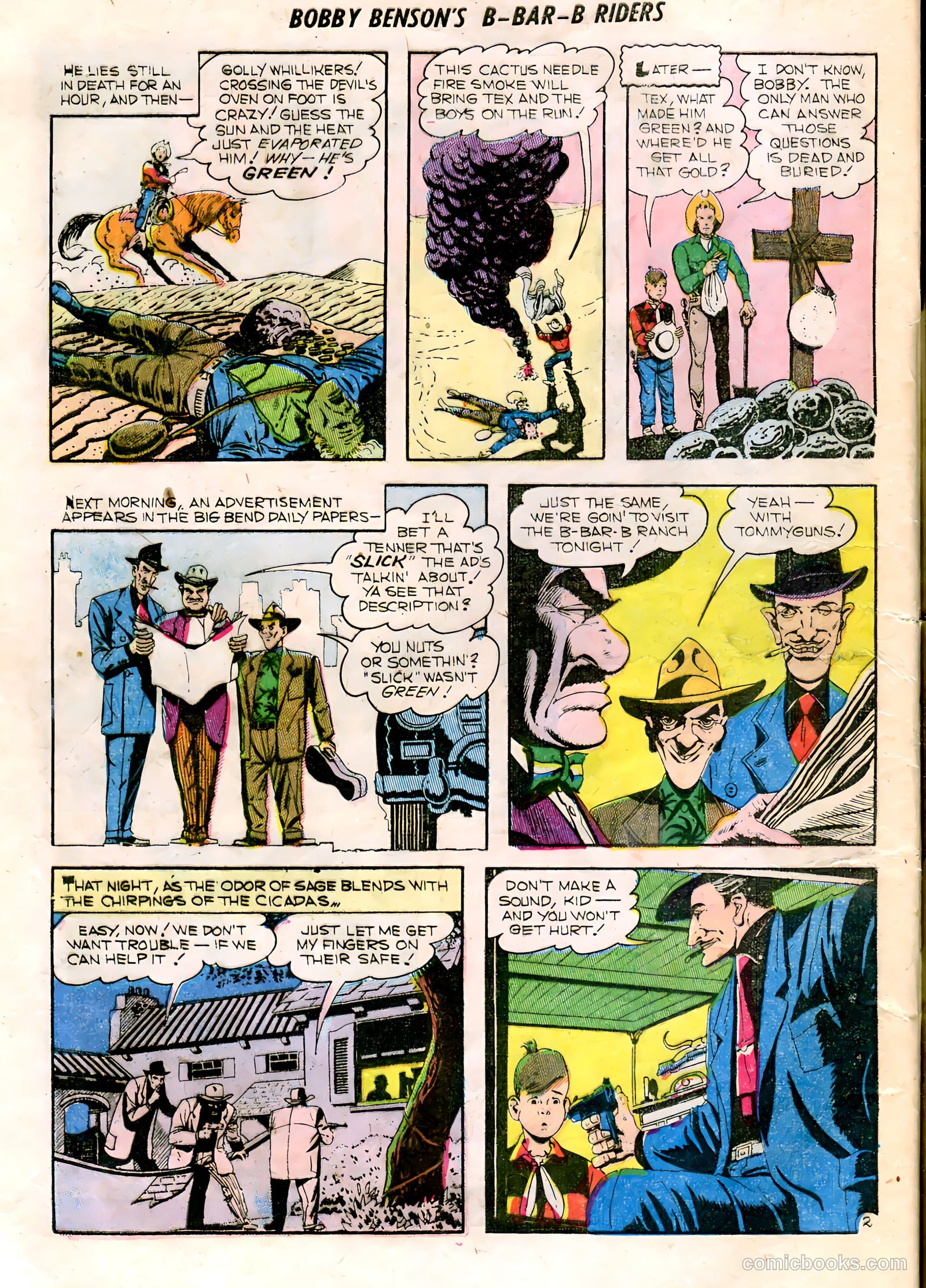 Bobby Benson's B-Bar-B Riders #16 — page 4 of 36