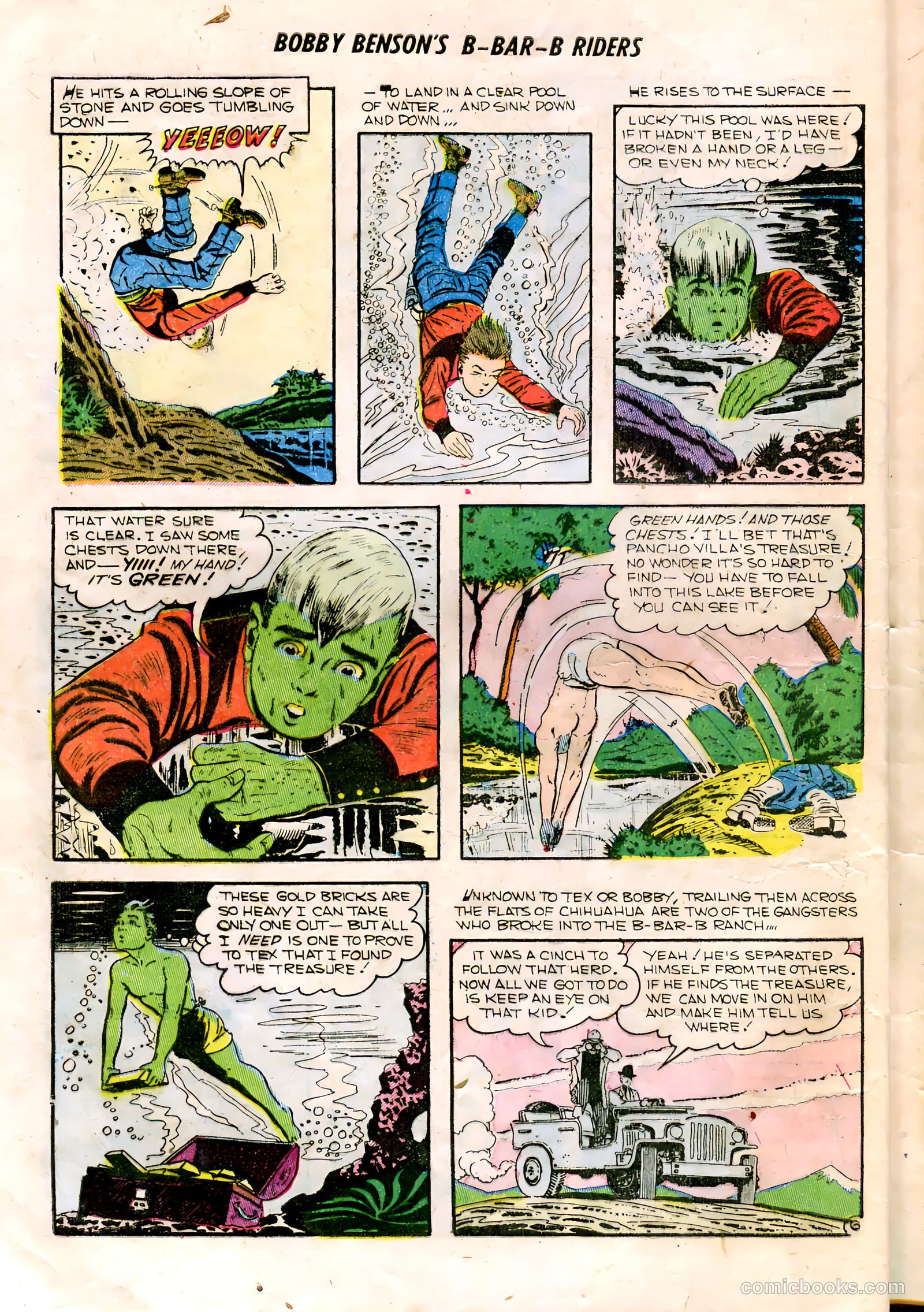 Bobby Benson's B-Bar-B Riders #16 — page 8 of 36