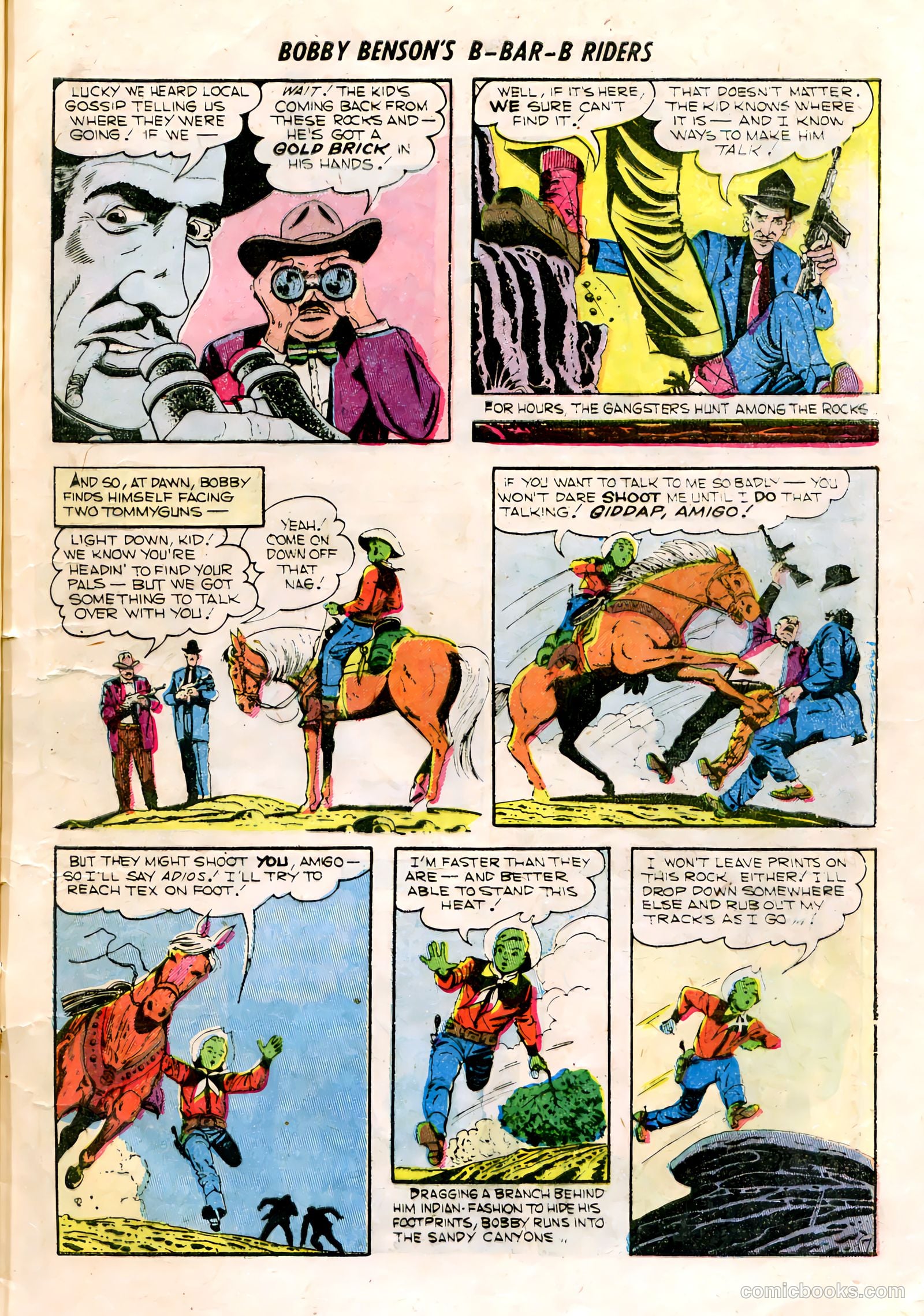 Bobby Benson's B-Bar-B Riders #16 — page 9 of 36