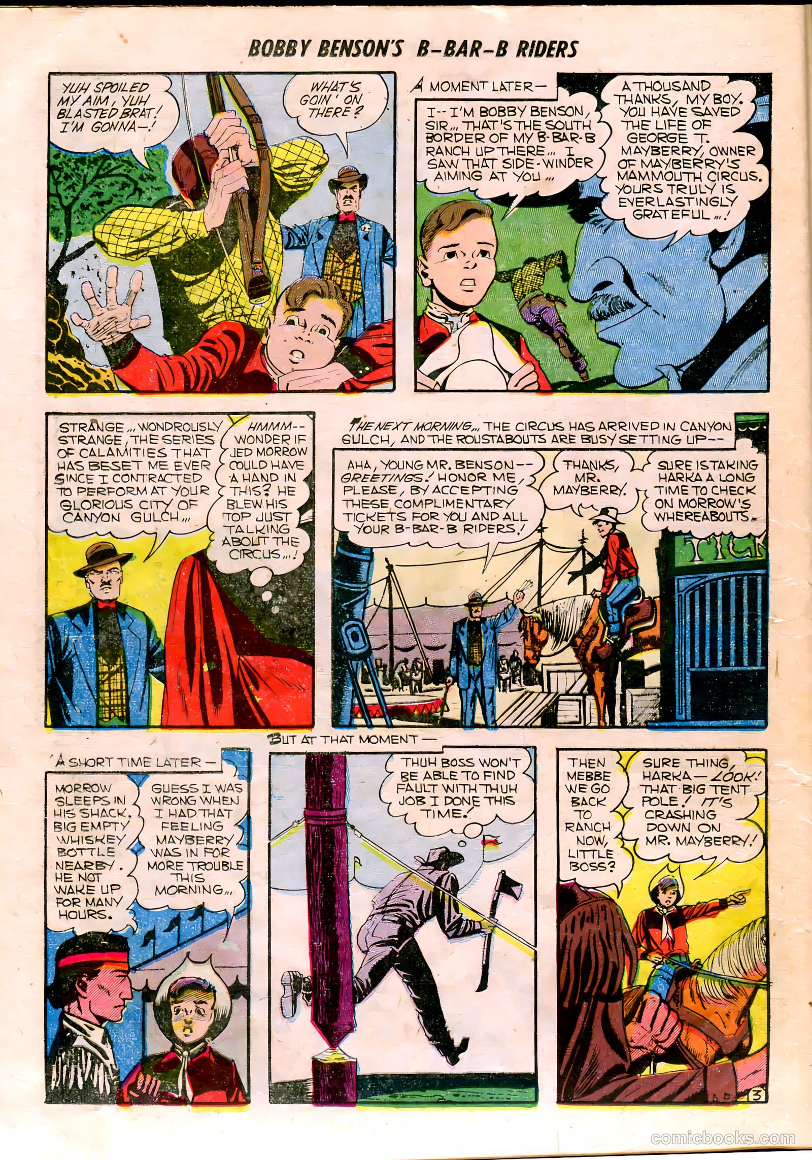 Bobby Benson's B-Bar-B Riders #16 — page 14 of 36