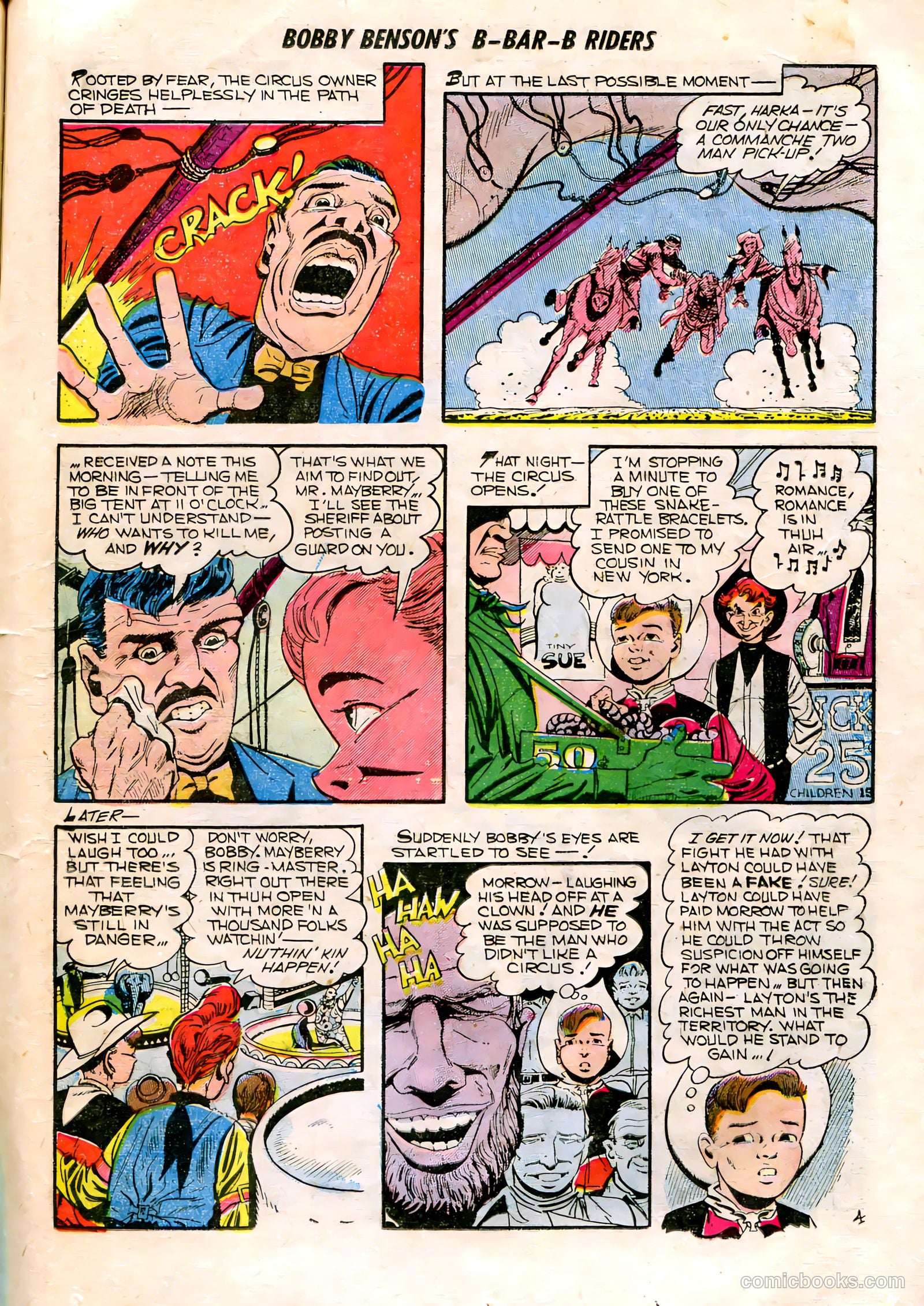 Bobby Benson's B-Bar-B Riders #16 — page 15 of 36