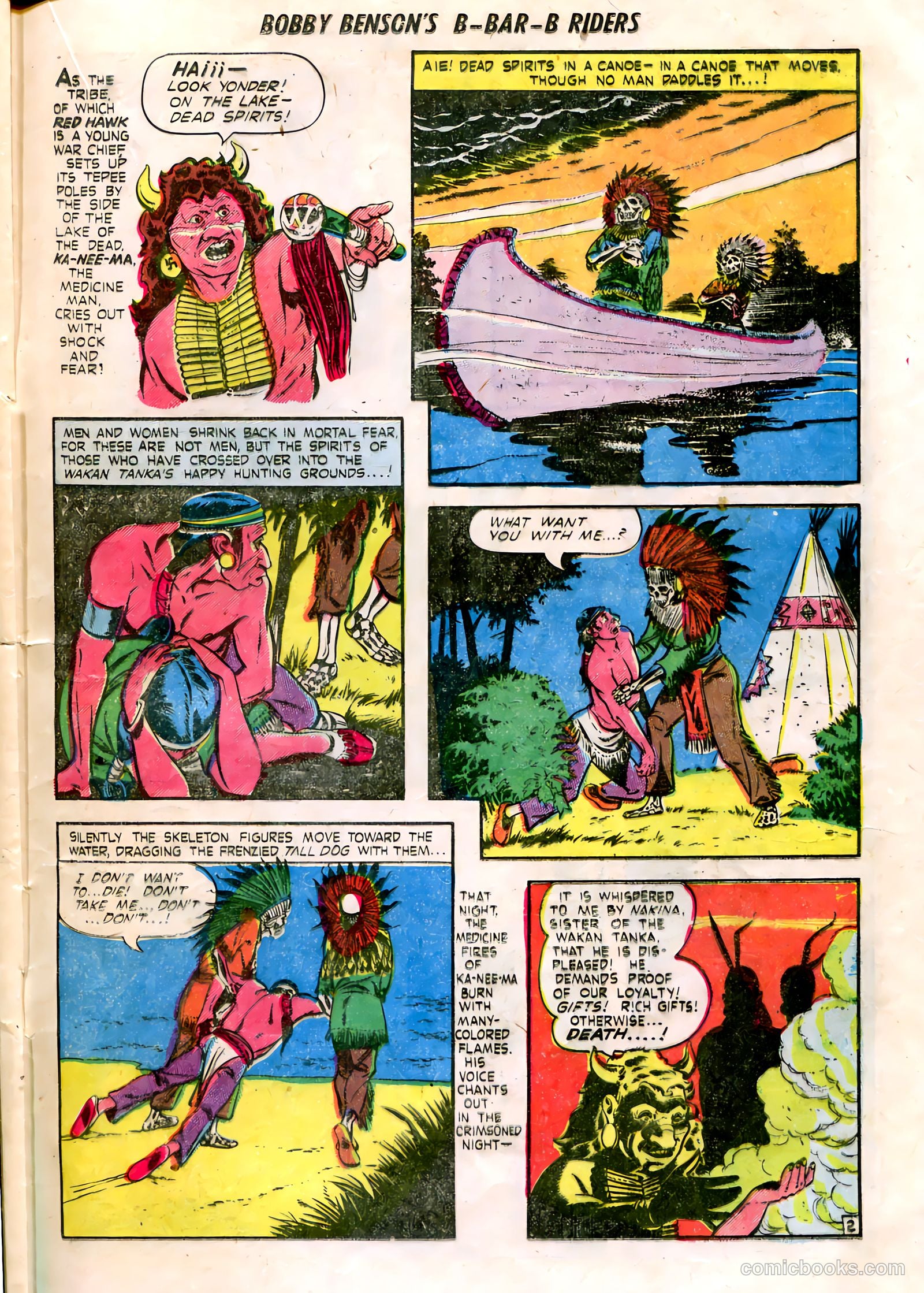 Bobby Benson's B-Bar-B Riders #16 — page 21 of 36