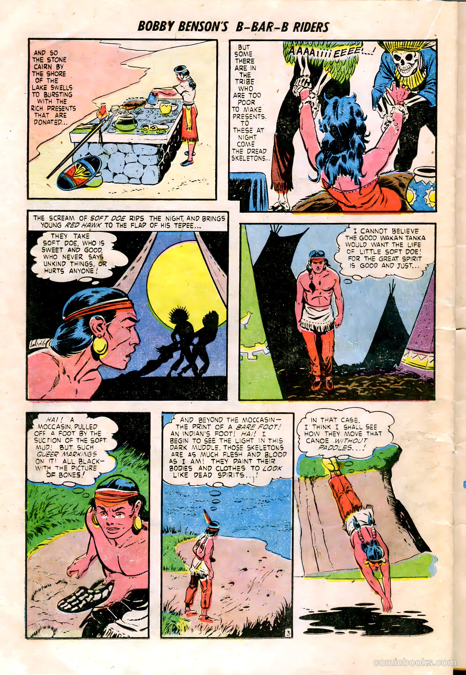 Bobby Benson's B-Bar-B Riders #16 — page 22 of 36