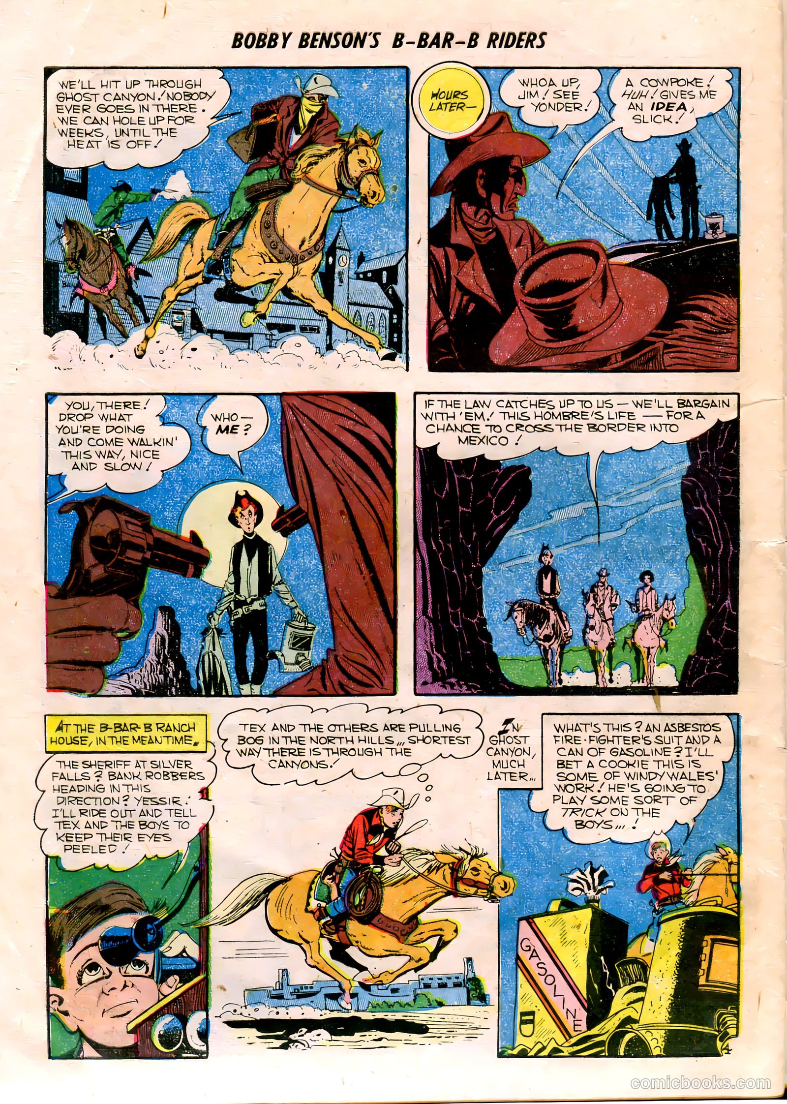 Bobby Benson's B-Bar-B Riders #16 — page 30 of 36