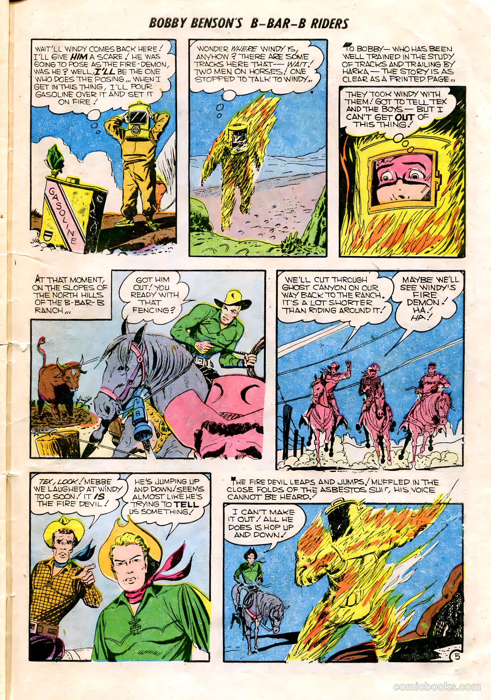 Bobby Benson's B-Bar-B Riders #16 — page 31 of 36
