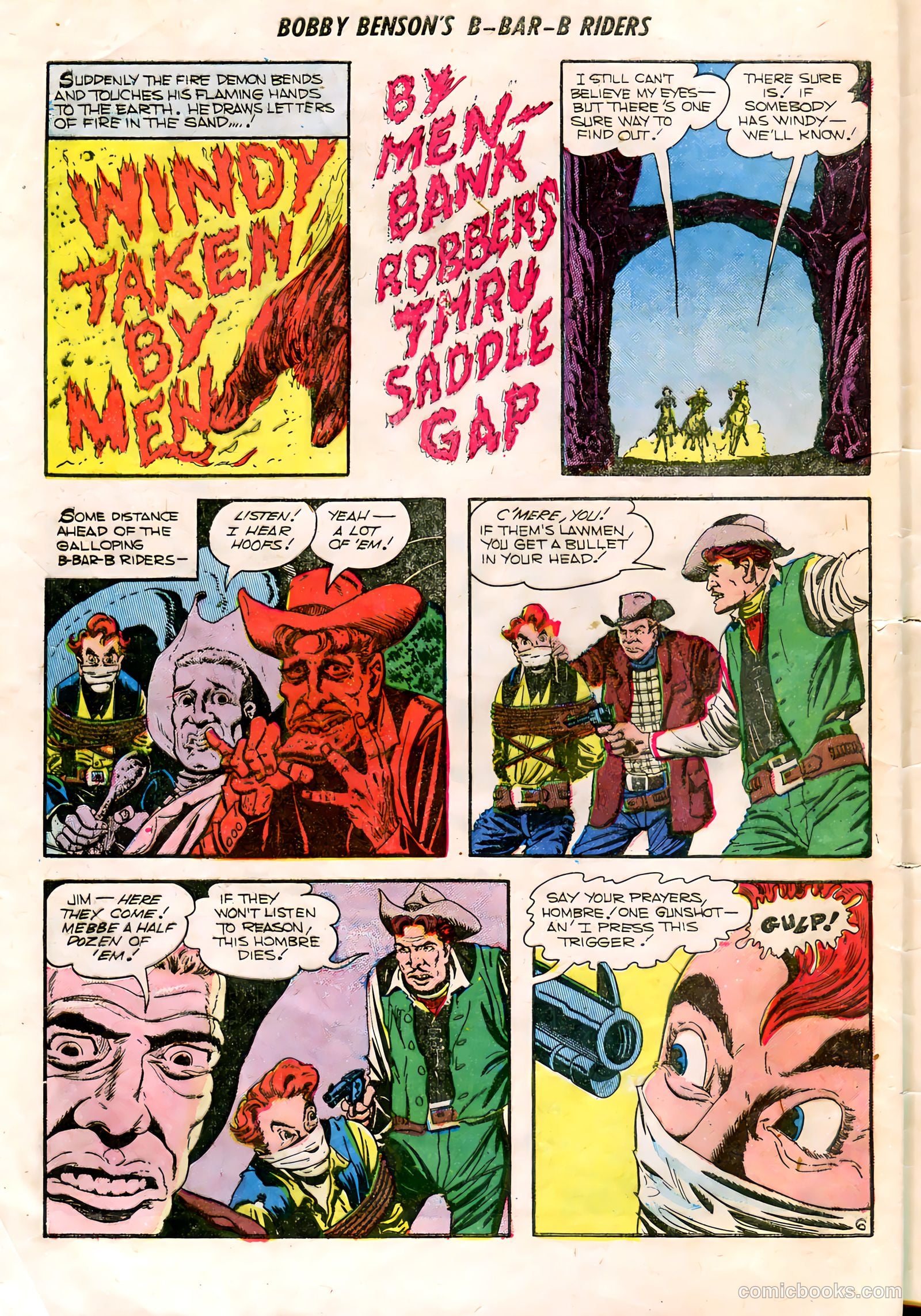 Bobby Benson's B-Bar-B Riders #16 — page 32 of 36