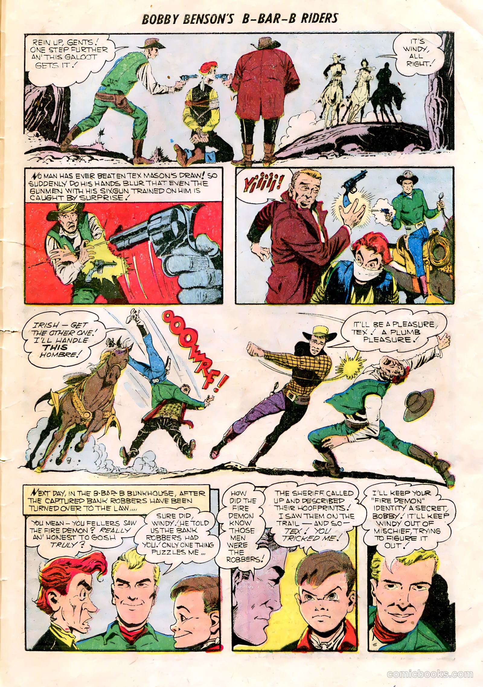 Bobby Benson's B-Bar-B Riders #16 — page 33 of 36