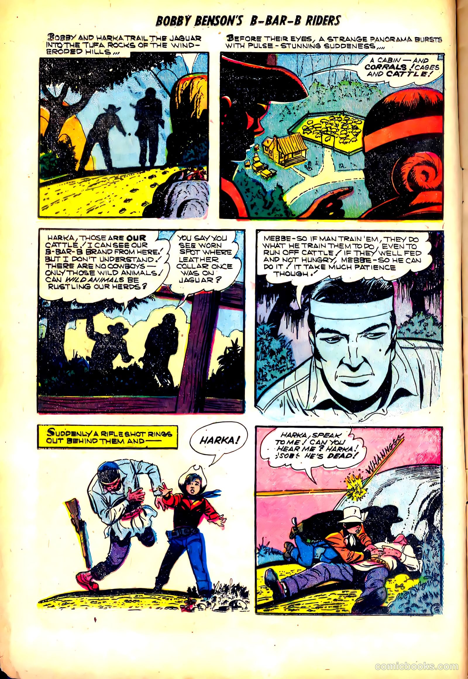 Bobby Benson's B-Bar-B Riders #17 — page 8 of 36
