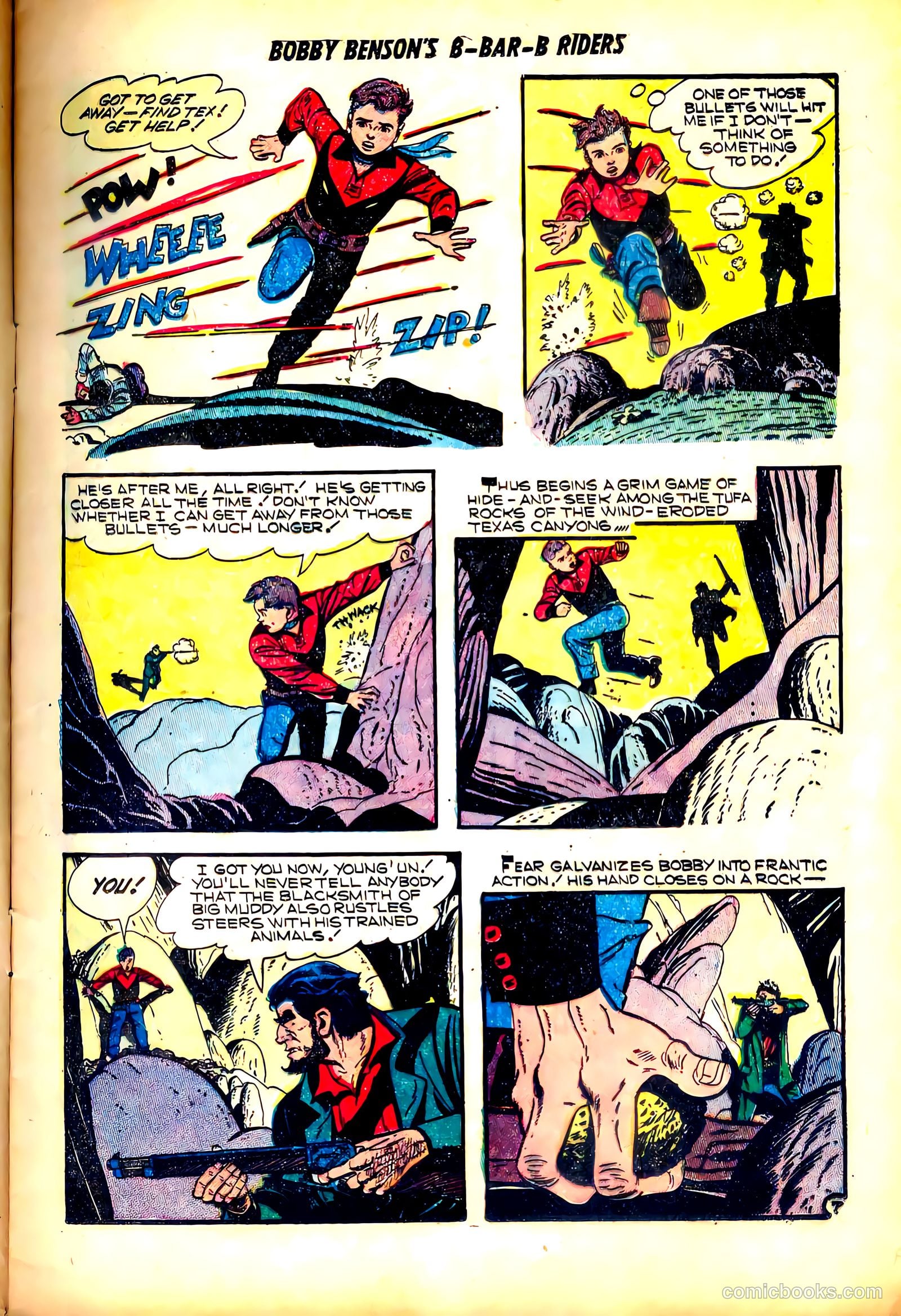 Bobby Benson's B-Bar-B Riders #17 — page 9 of 36