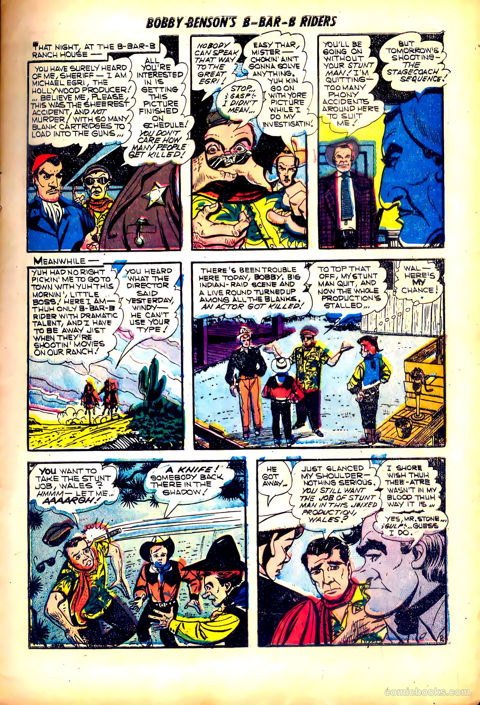 Bobby Benson's B-Bar-B Riders #17 — page 13 of 36