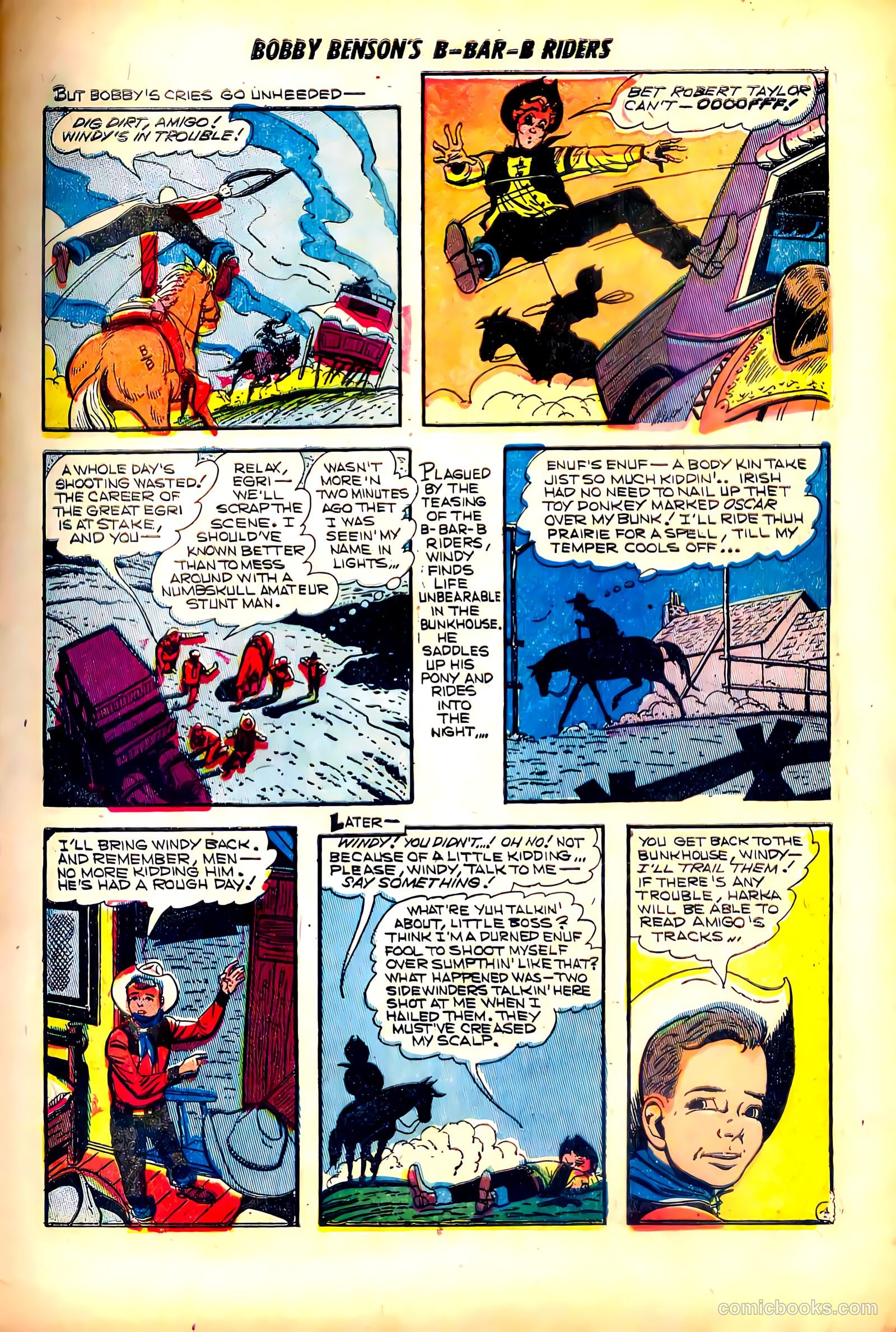 Bobby Benson's B-Bar-B Riders #17 — page 15 of 36