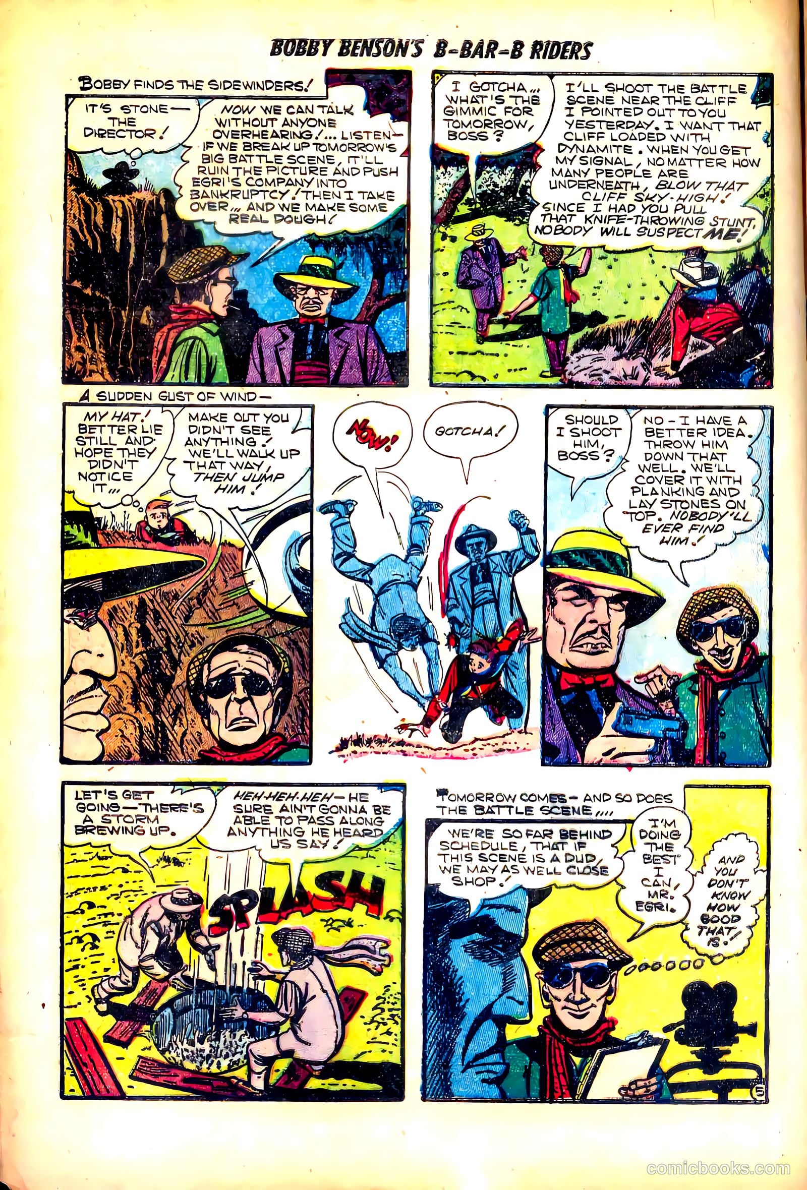 Bobby Benson's B-Bar-B Riders #17 — page 16 of 36