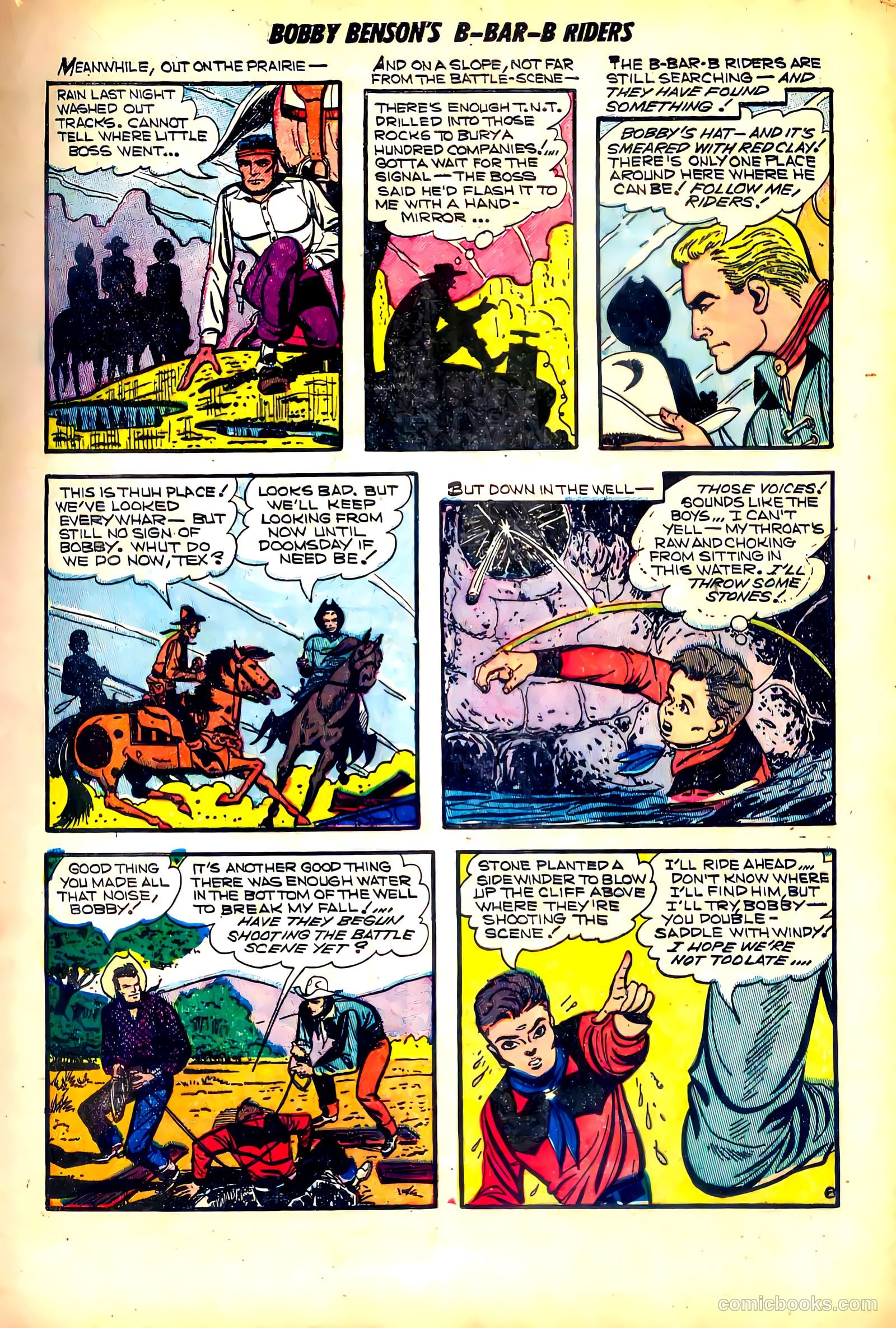 Bobby Benson's B-Bar-B Riders #17 — page 17 of 36