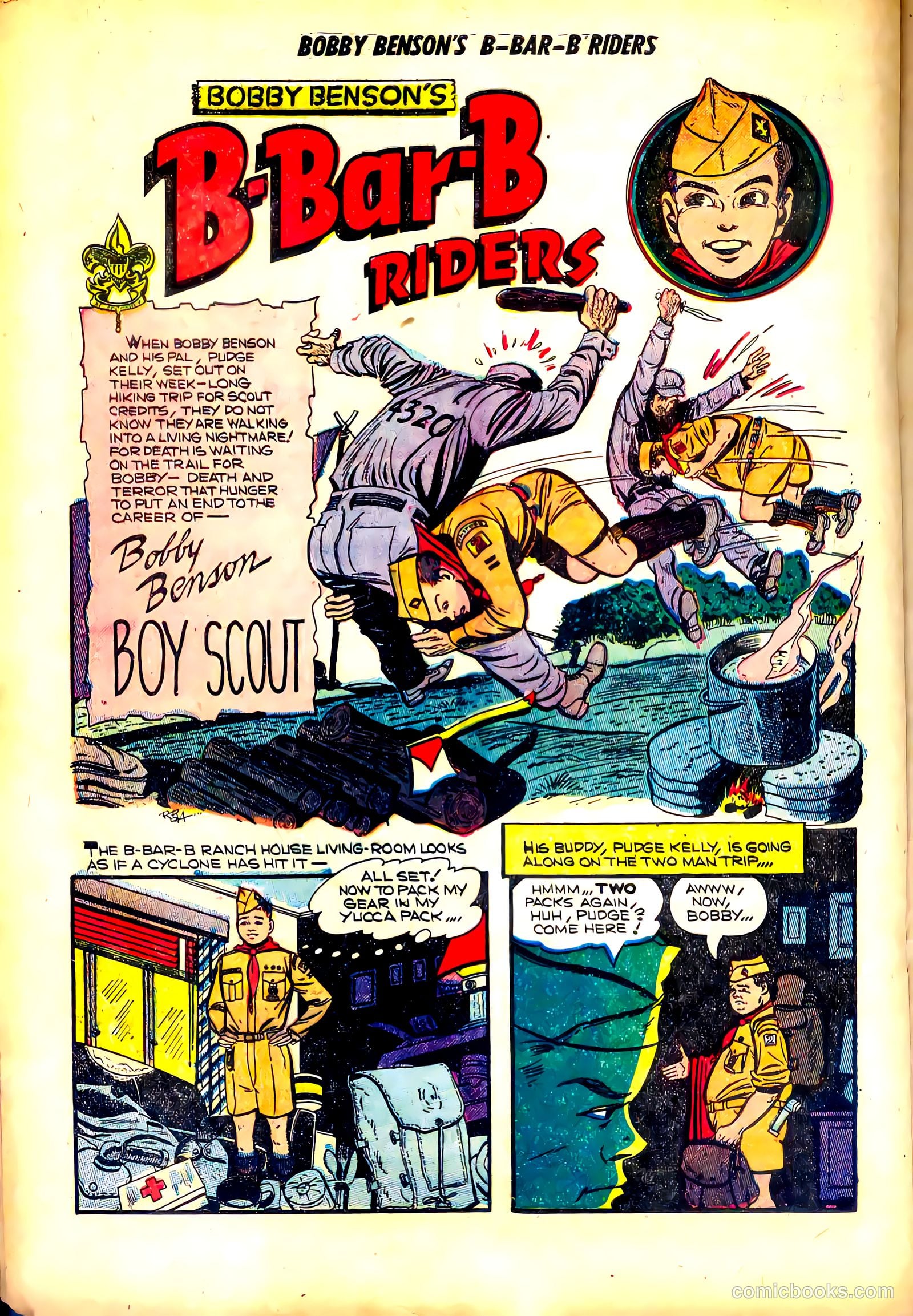 Bobby Benson's B-Bar-B Riders #17 — page 20 of 36