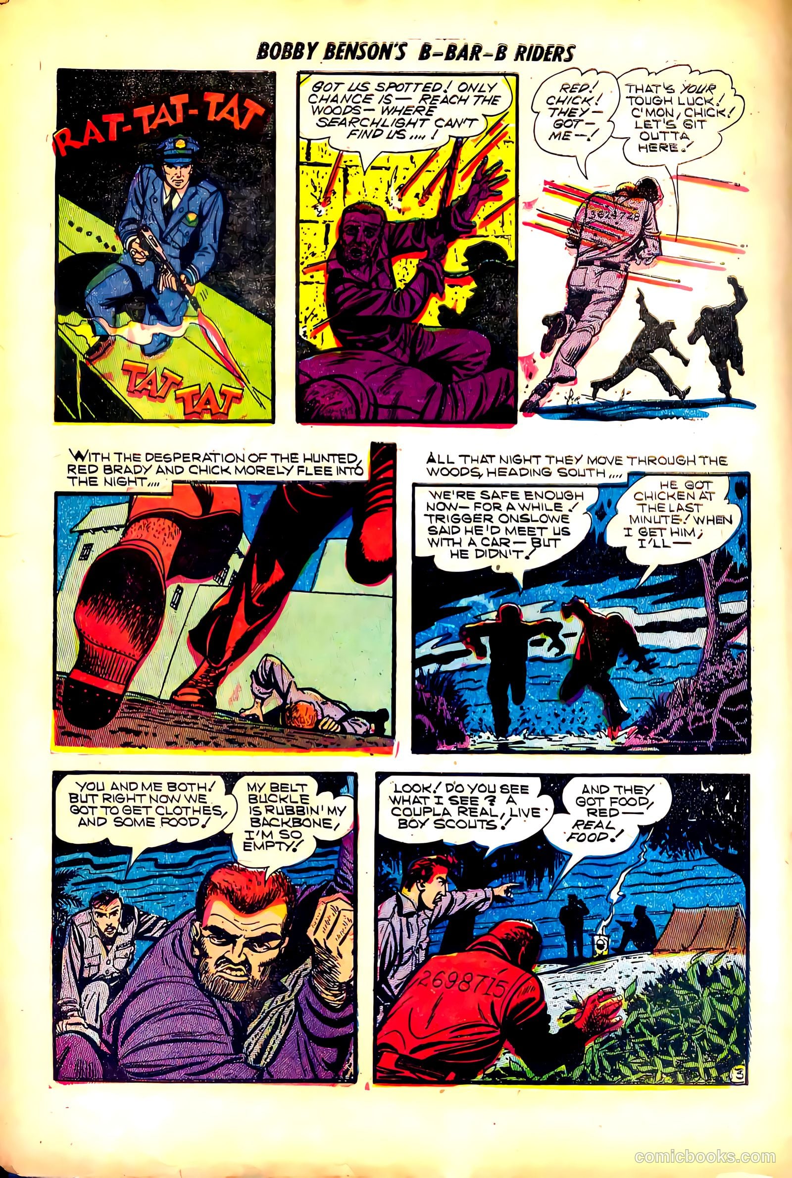 Bobby Benson's B-Bar-B Riders #17 — page 22 of 36