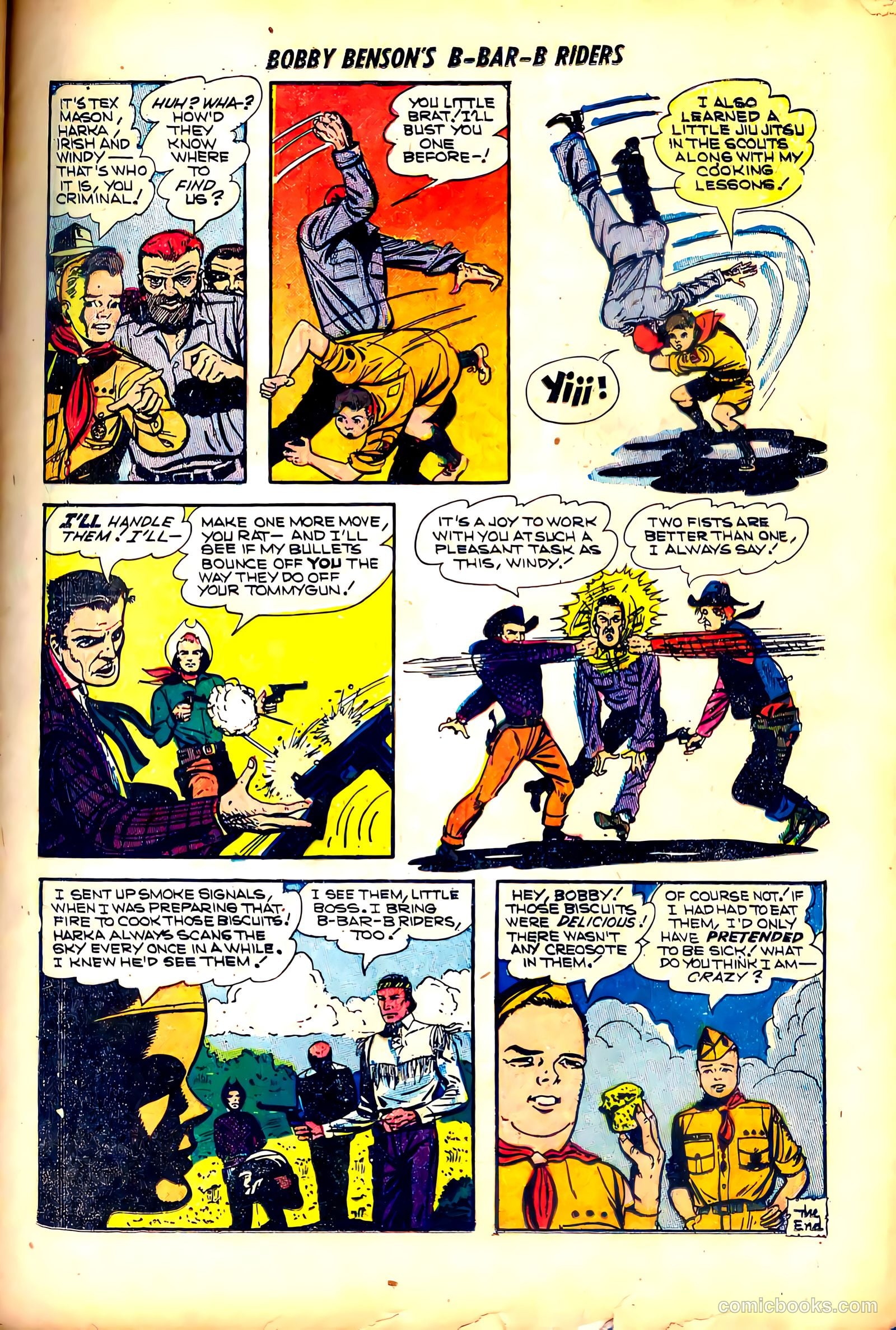 Bobby Benson's B-Bar-B Riders #17 — page 27 of 36