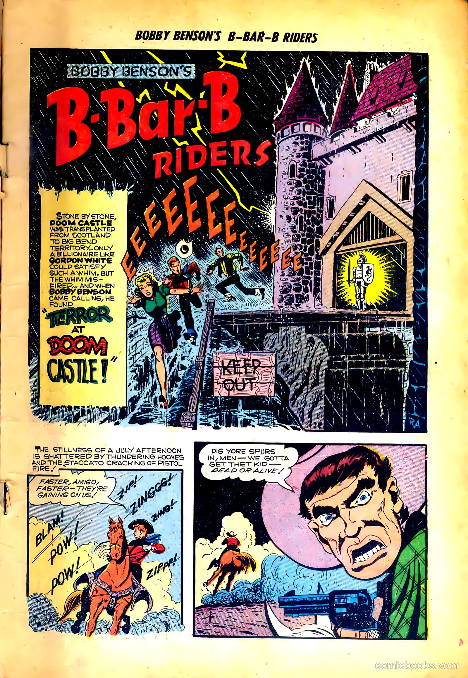 Bobby Benson's B-Bar-B Riders #18 — page 3 of 36