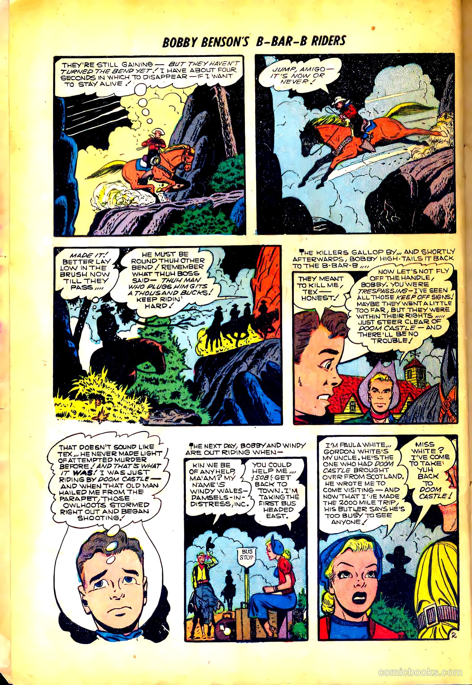 Bobby Benson's B-Bar-B Riders #18 — page 4 of 36