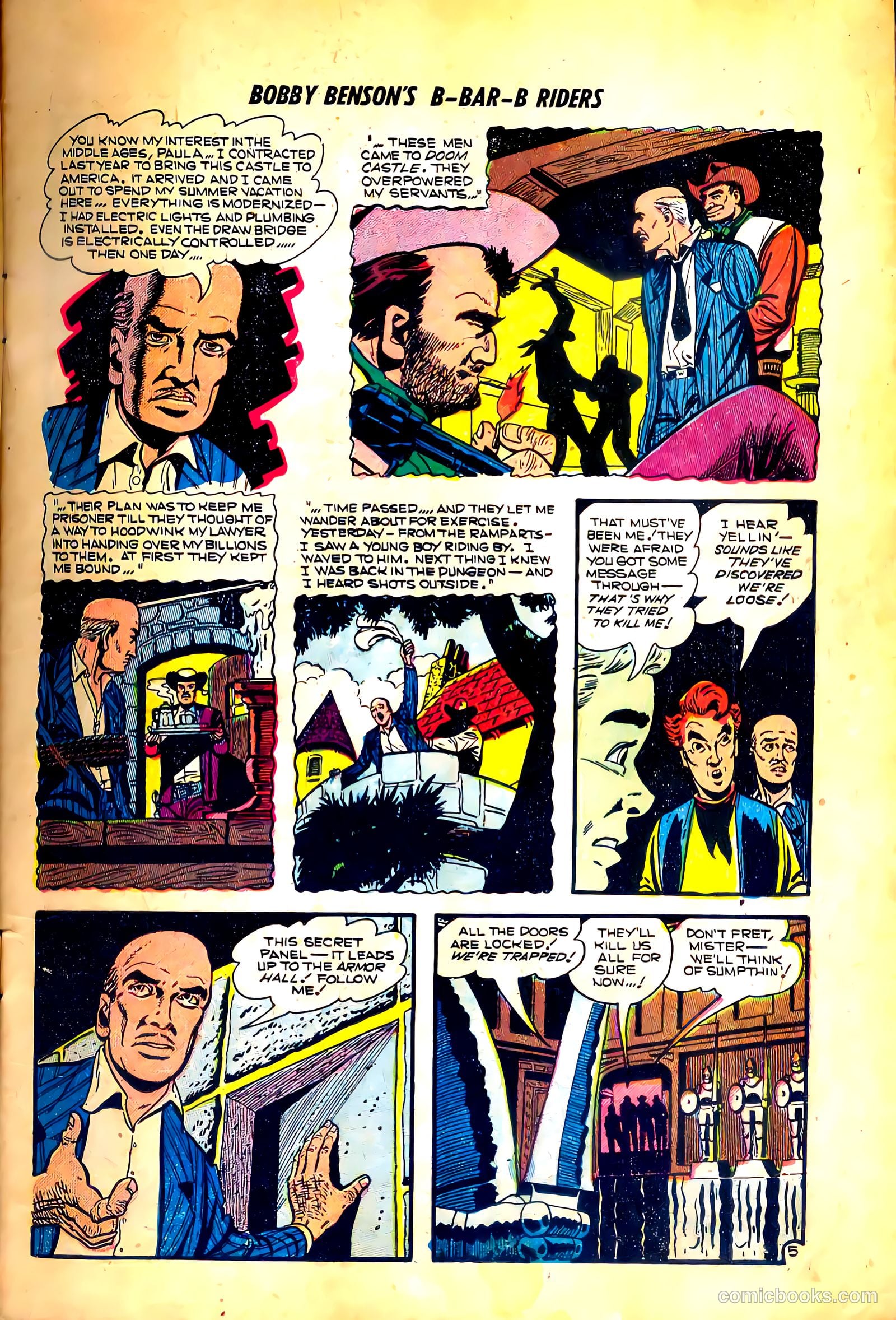 Bobby Benson's B-Bar-B Riders #18 — page 7 of 36