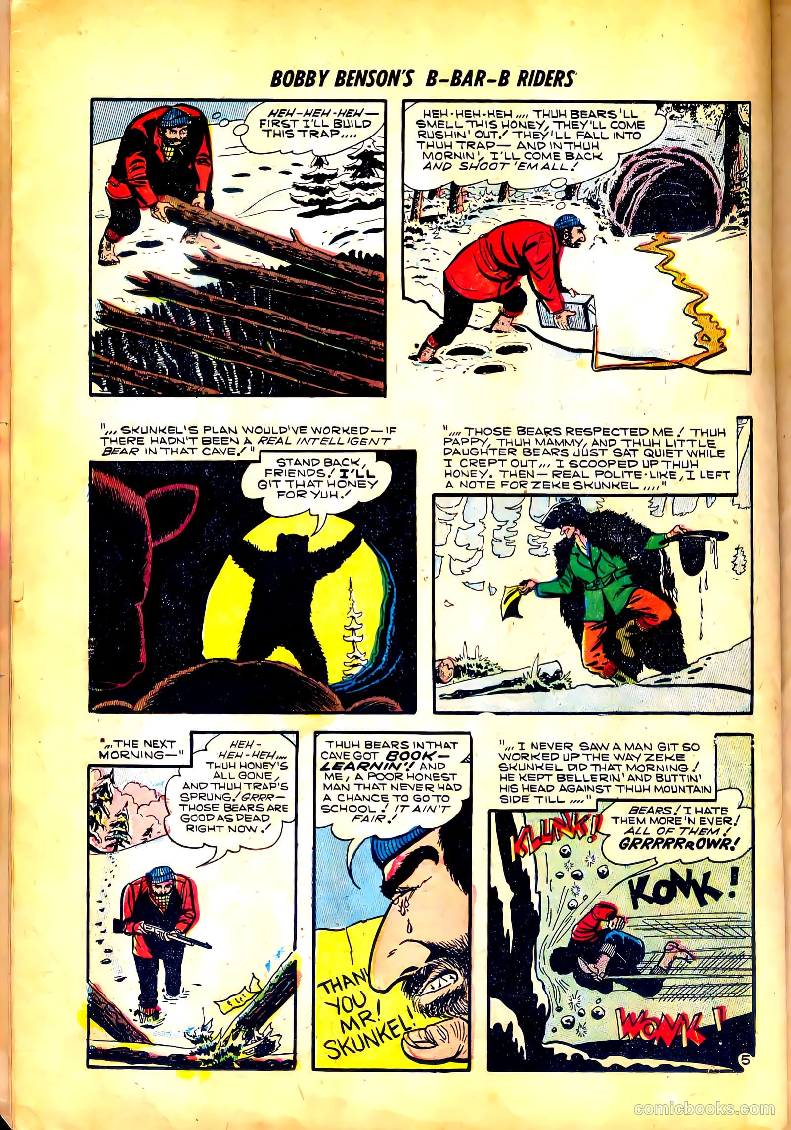 Bobby Benson's B-Bar-B Riders #18 — page 22 of 36