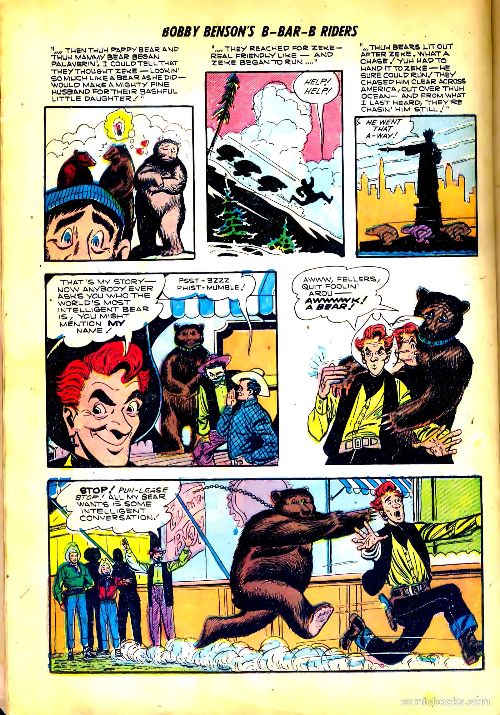Bobby Benson's B-Bar-B Riders #18 — page 24 of 36