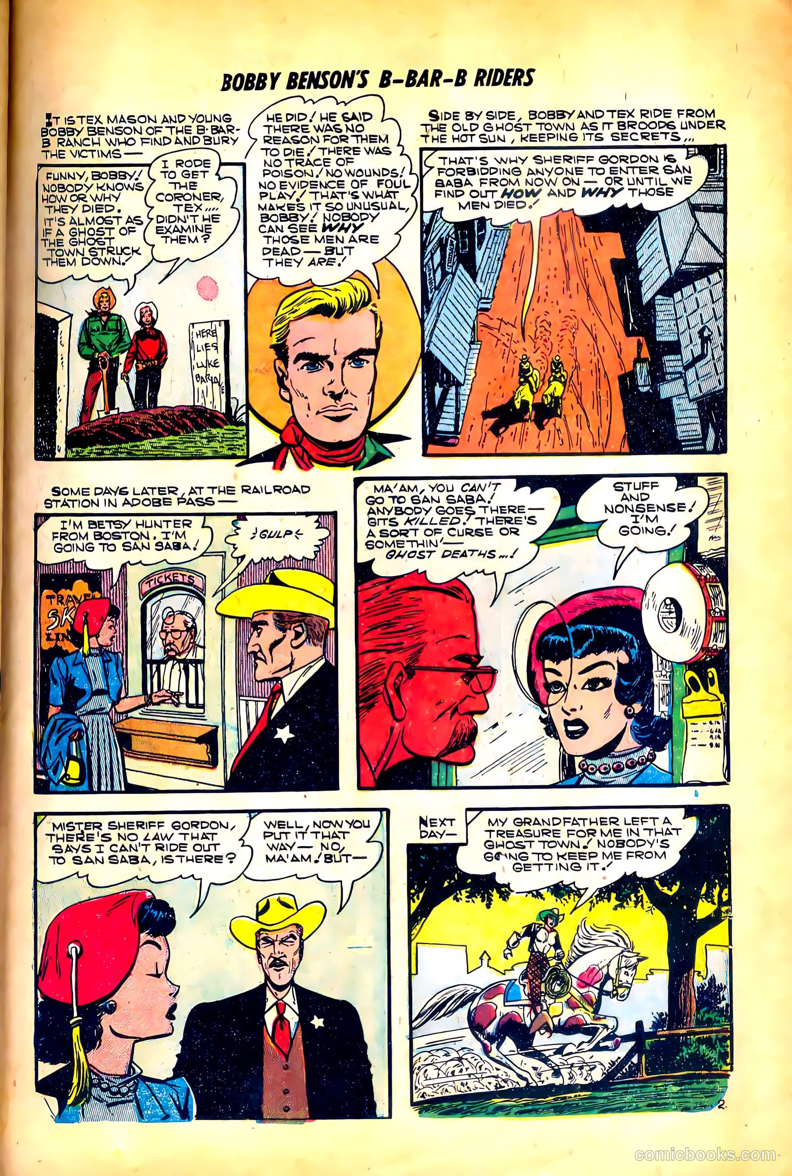 Bobby Benson's B-Bar-B Riders #18 — page 27 of 36