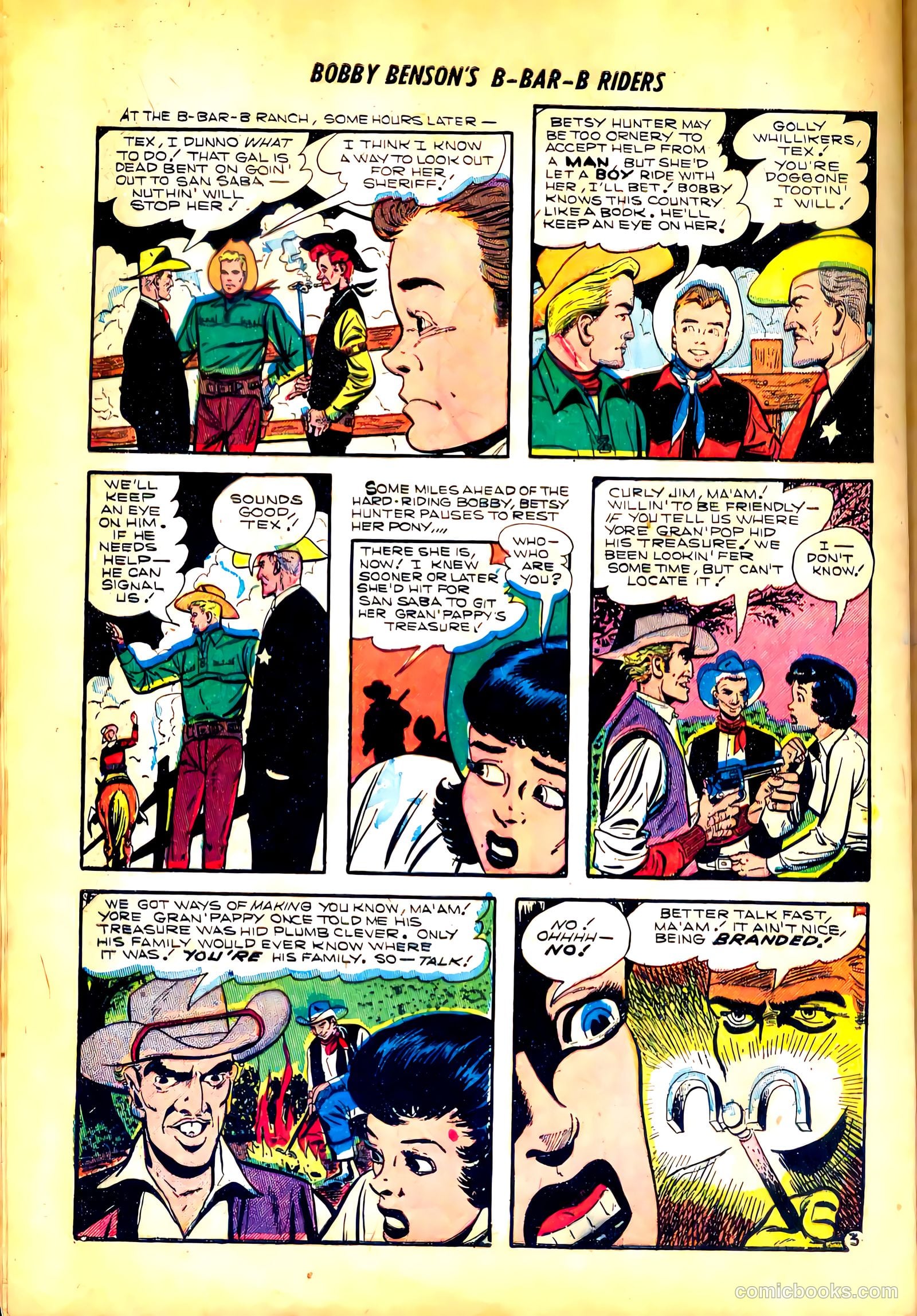 Bobby Benson's B-Bar-B Riders #18 — page 28 of 36