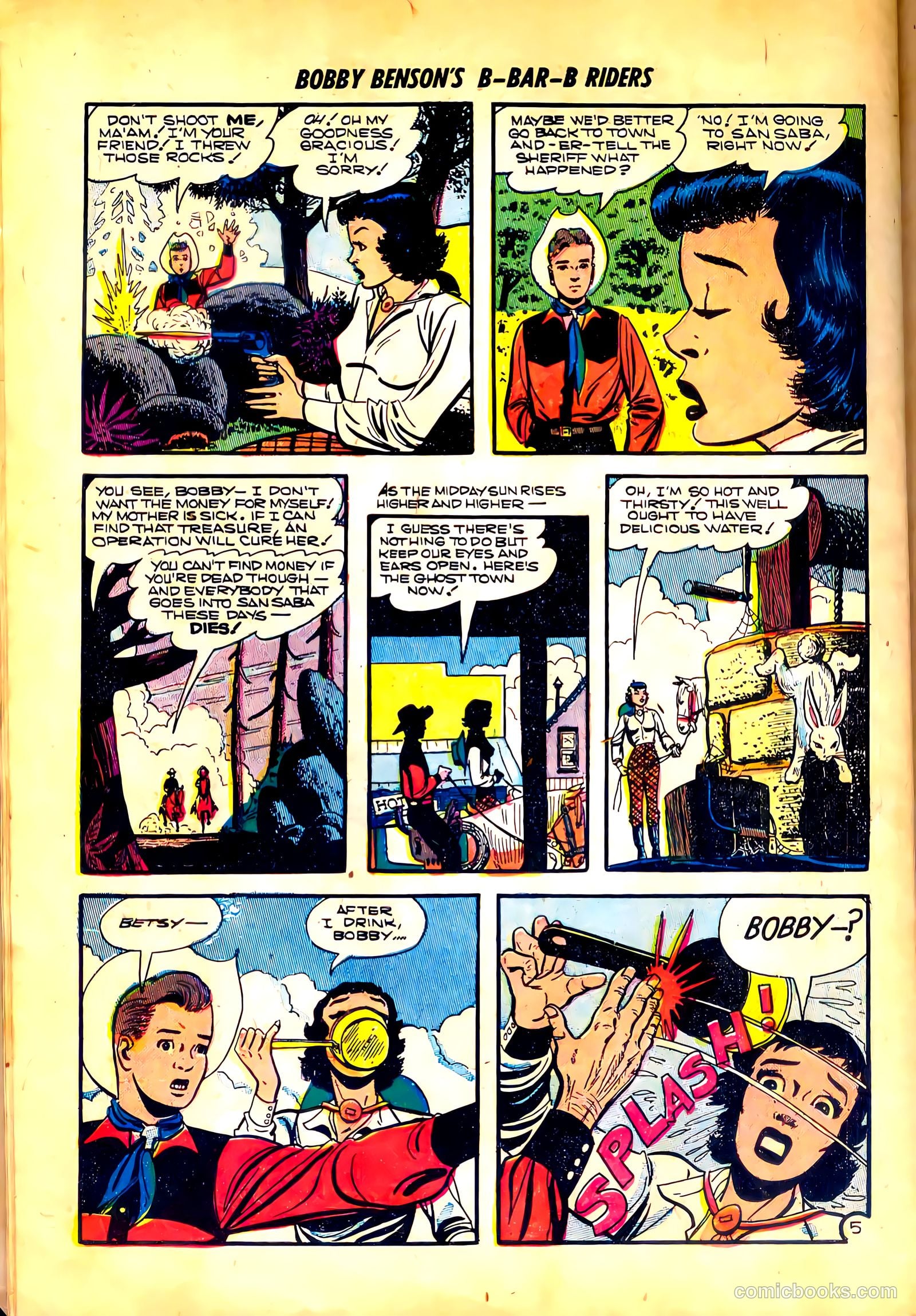 Bobby Benson's B-Bar-B Riders #18 — page 30 of 36