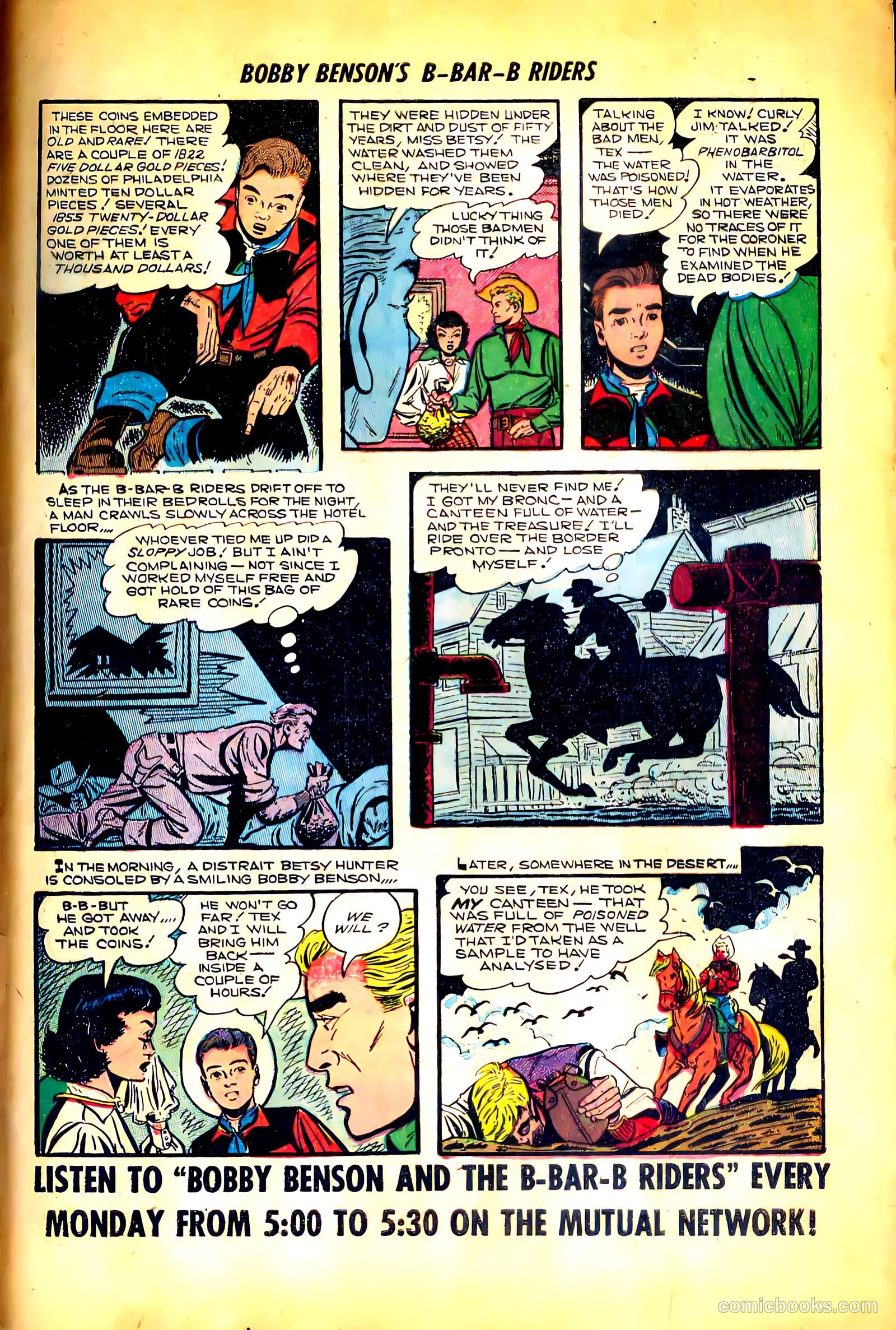 Bobby Benson's B-Bar-B Riders #18 — page 33 of 36