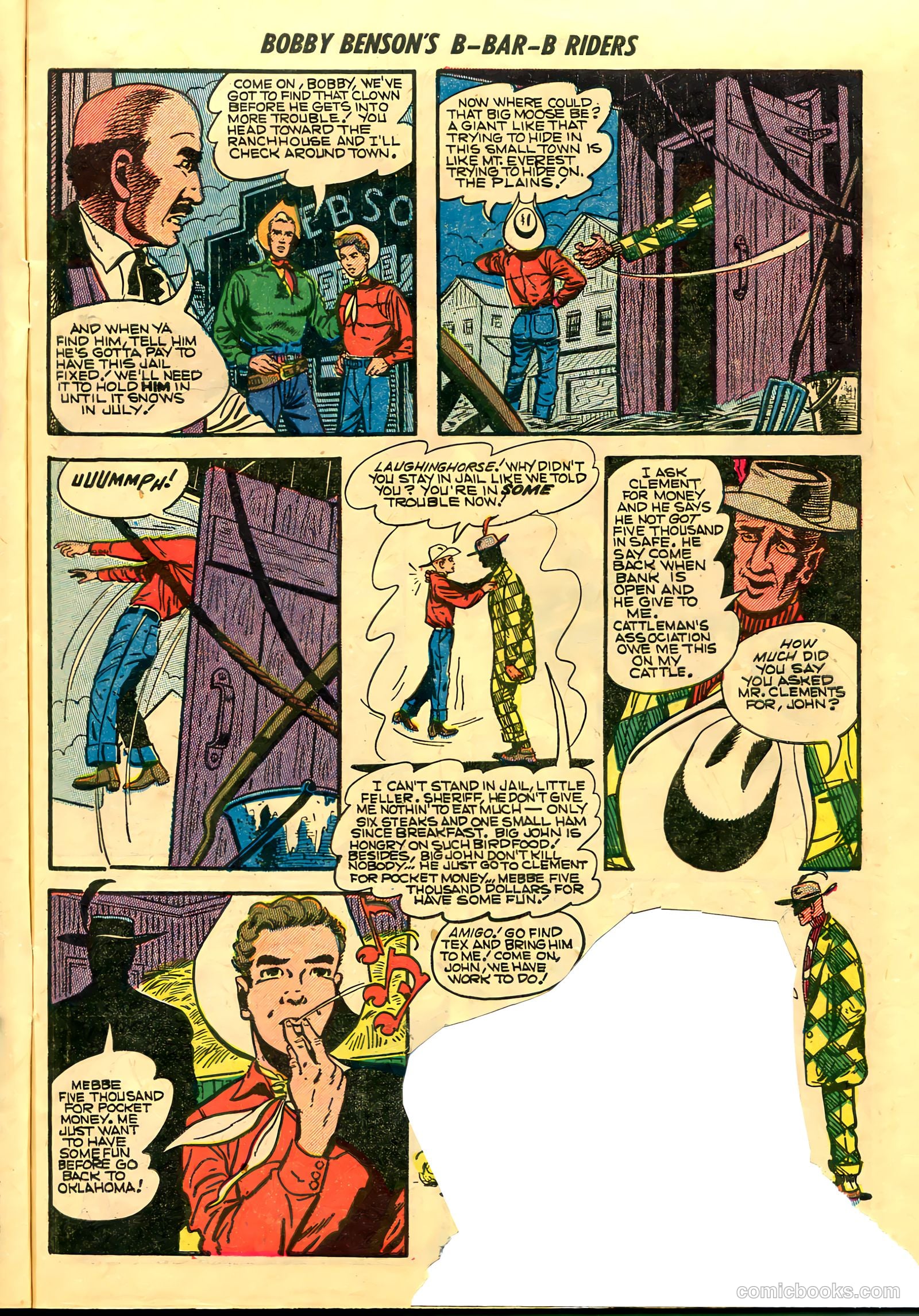 Bobby Benson's B-Bar-B Riders #19 — page 7 of 36