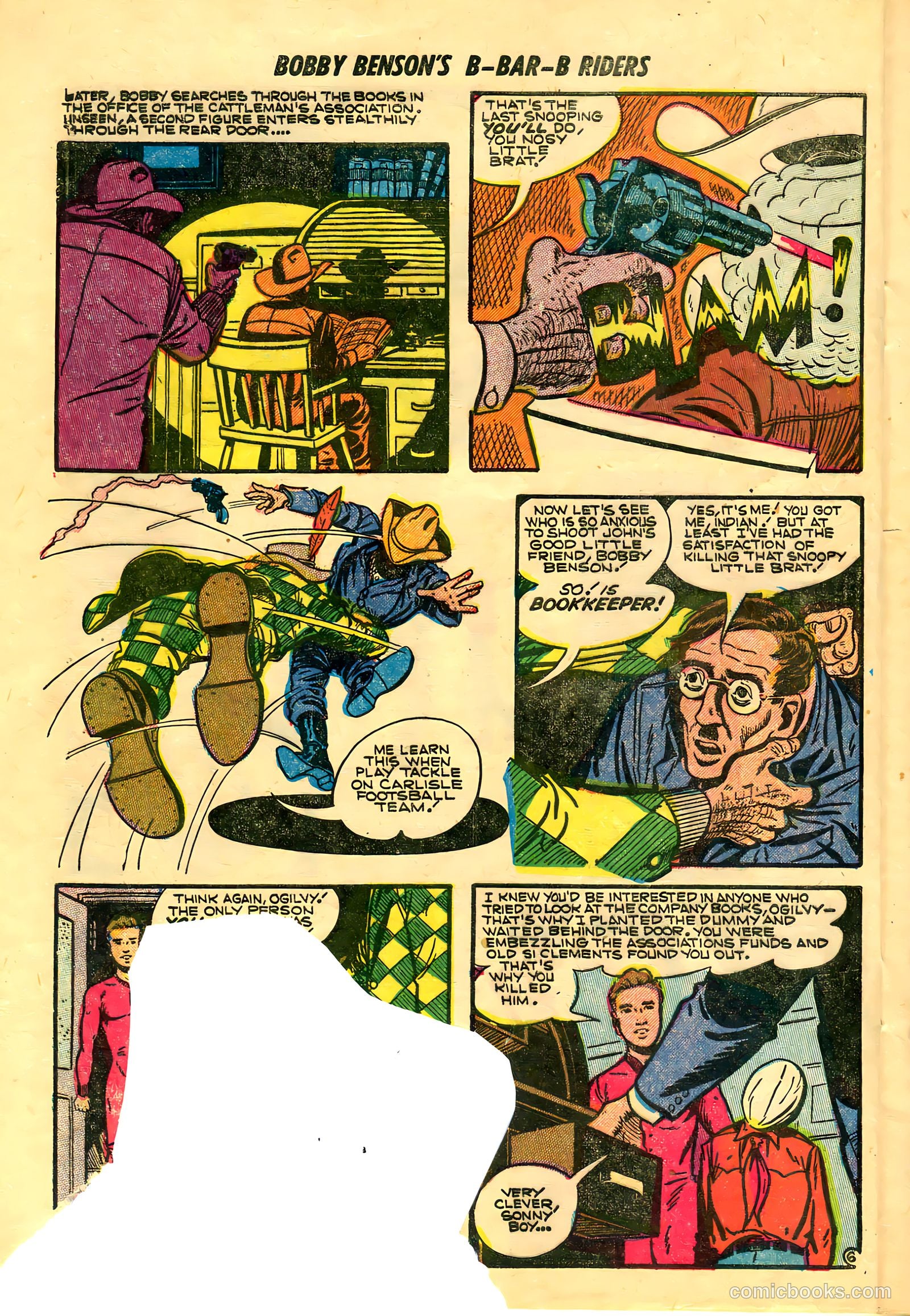 Bobby Benson's B-Bar-B Riders #19 — page 8 of 36