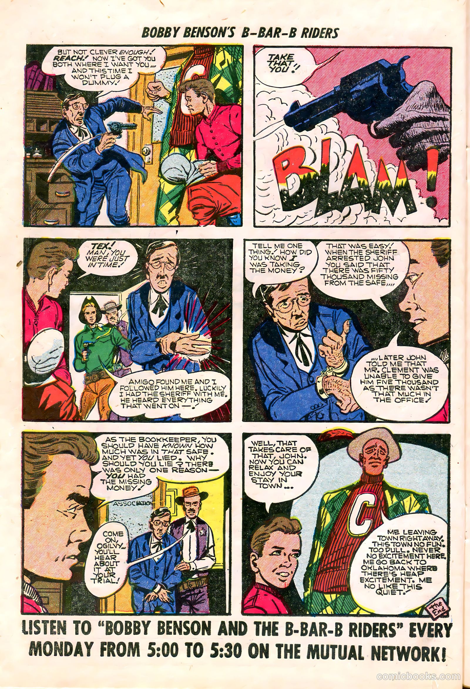 Bobby Benson's B-Bar-B Riders #19 — page 9 of 36