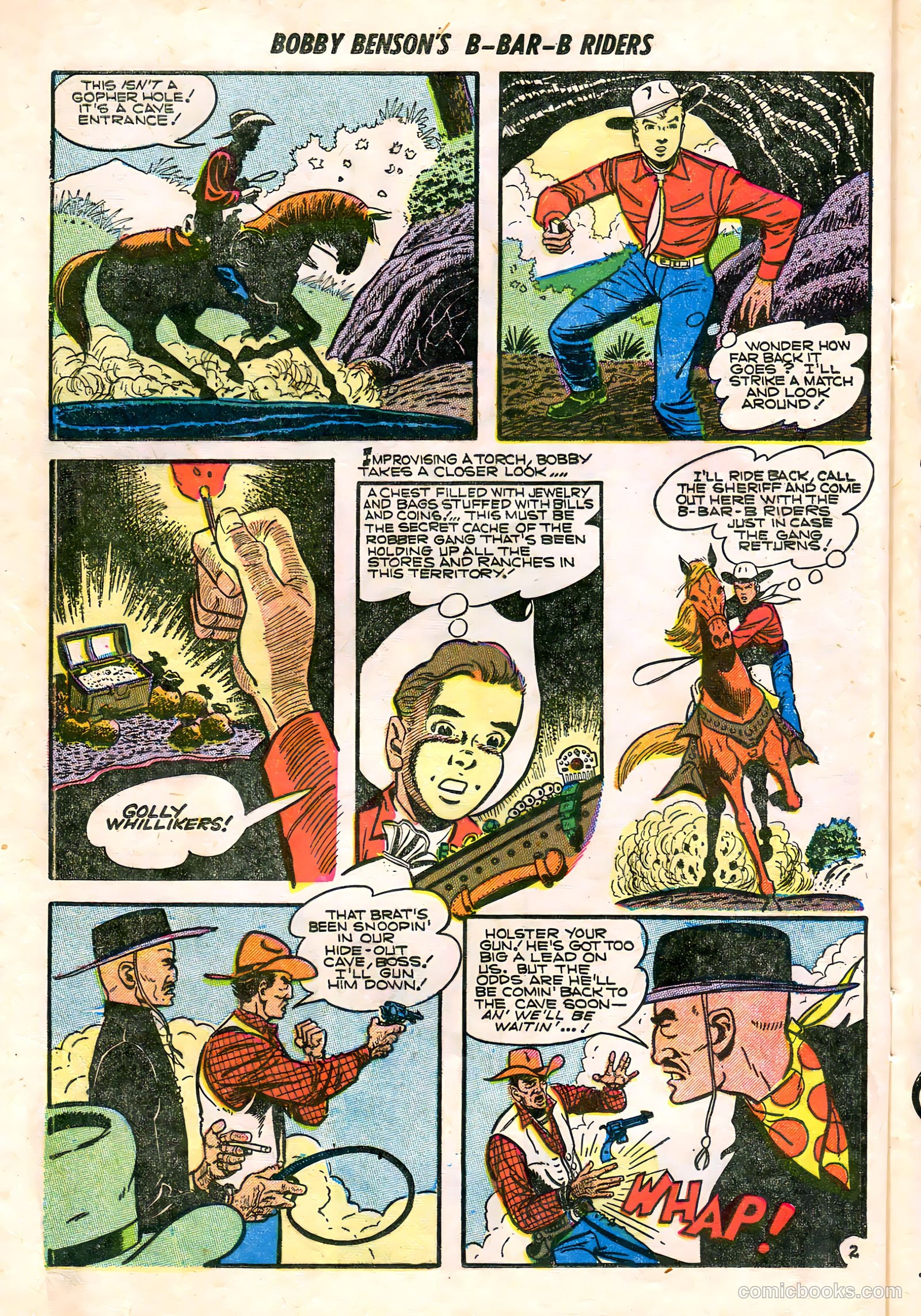 Bobby Benson's B-Bar-B Riders #19 — page 12 of 36
