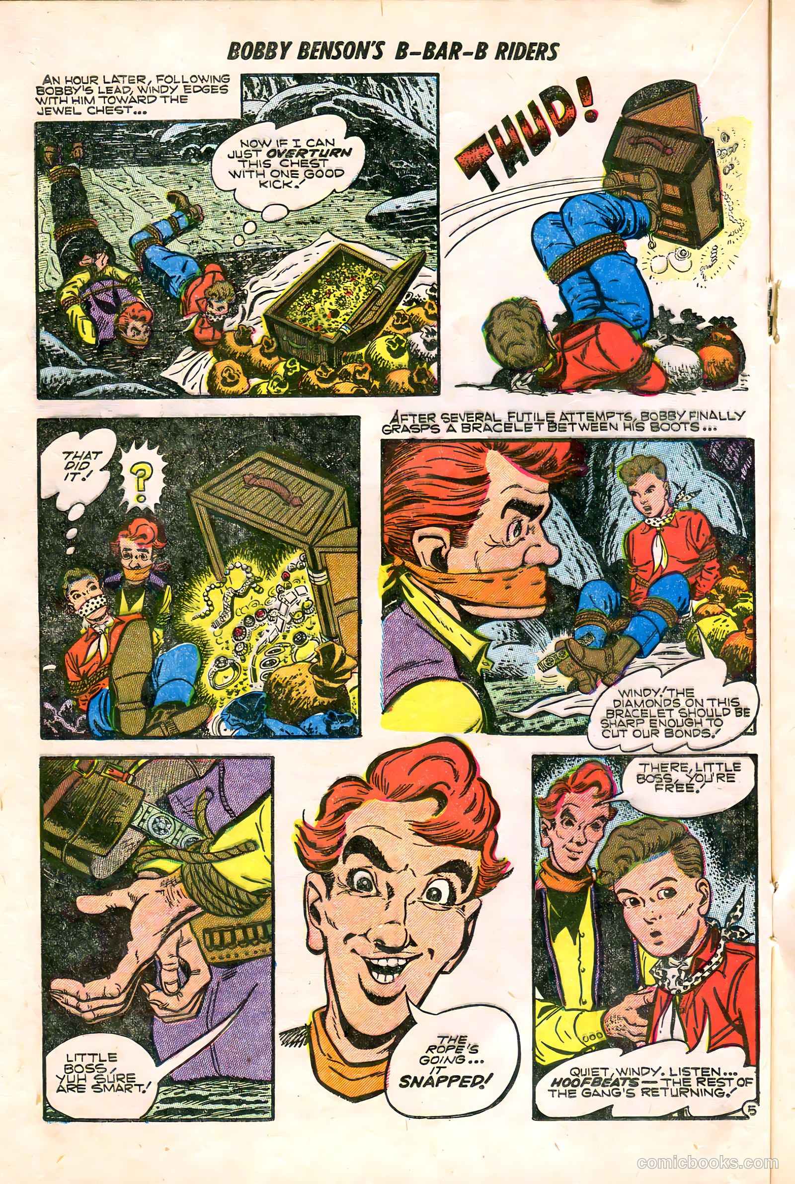 Bobby Benson's B-Bar-B Riders #19 — page 15 of 36