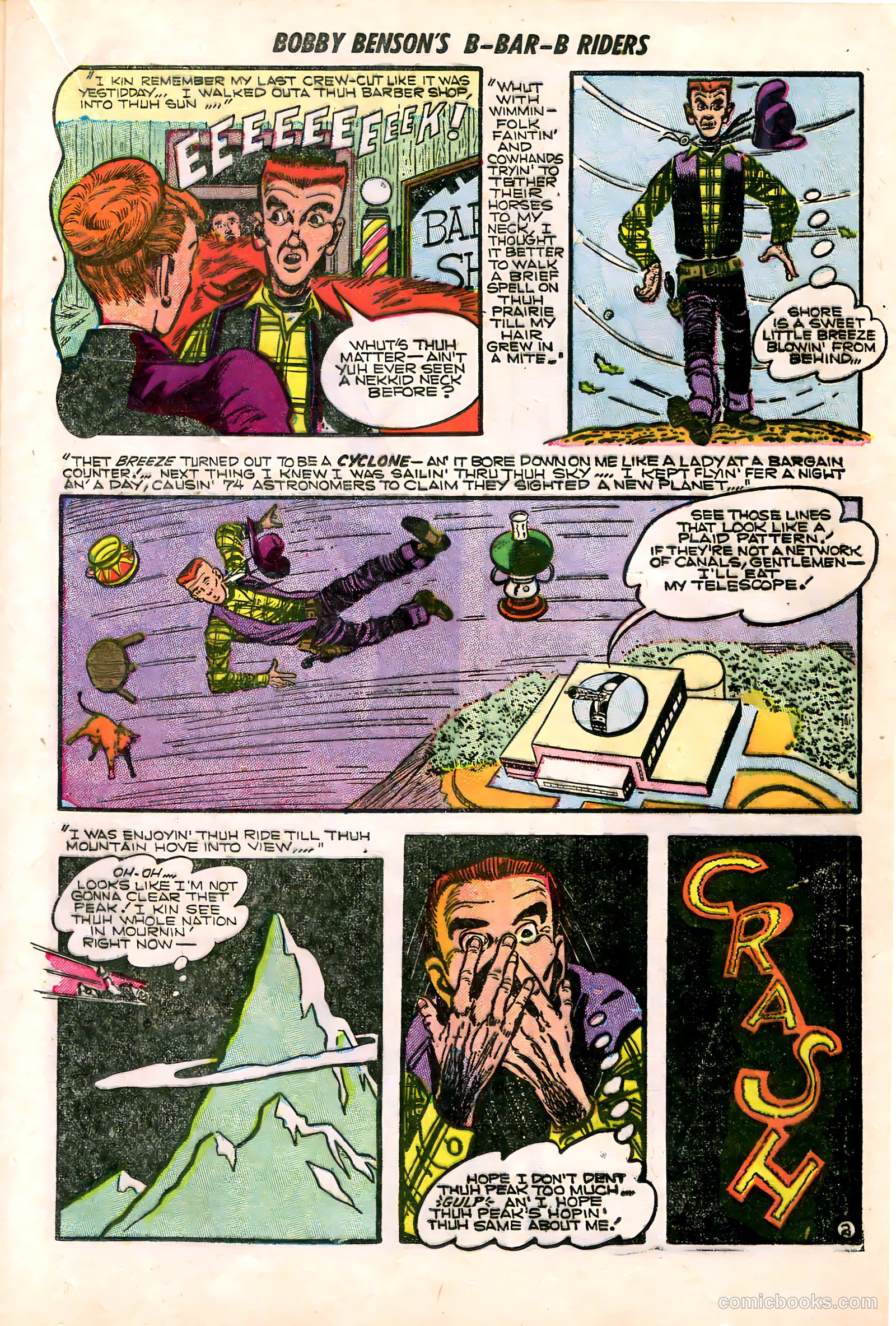 Bobby Benson's B-Bar-B Riders #19 — page 21 of 36