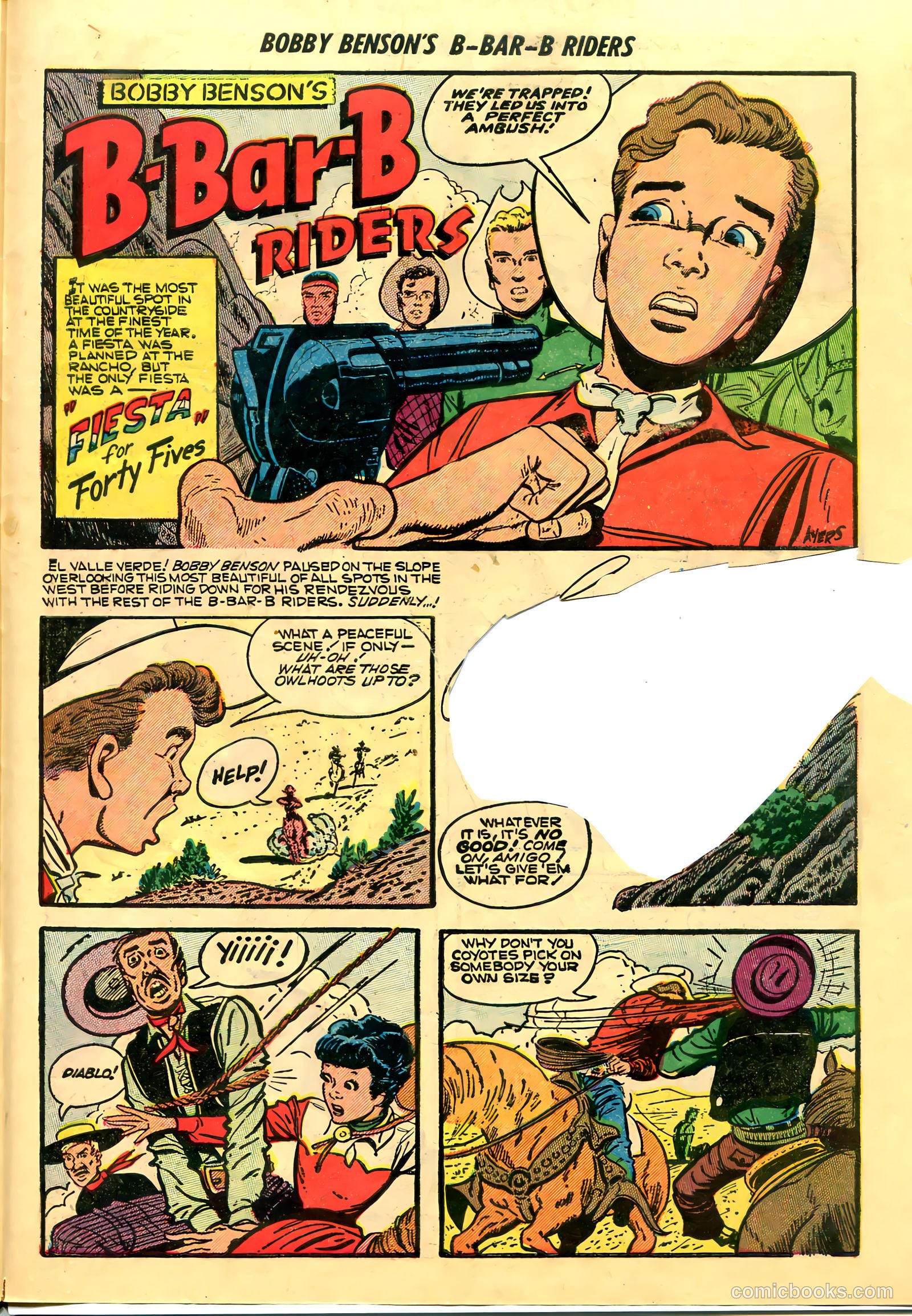Bobby Benson's B-Bar-B Riders #19 — page 27 of 36