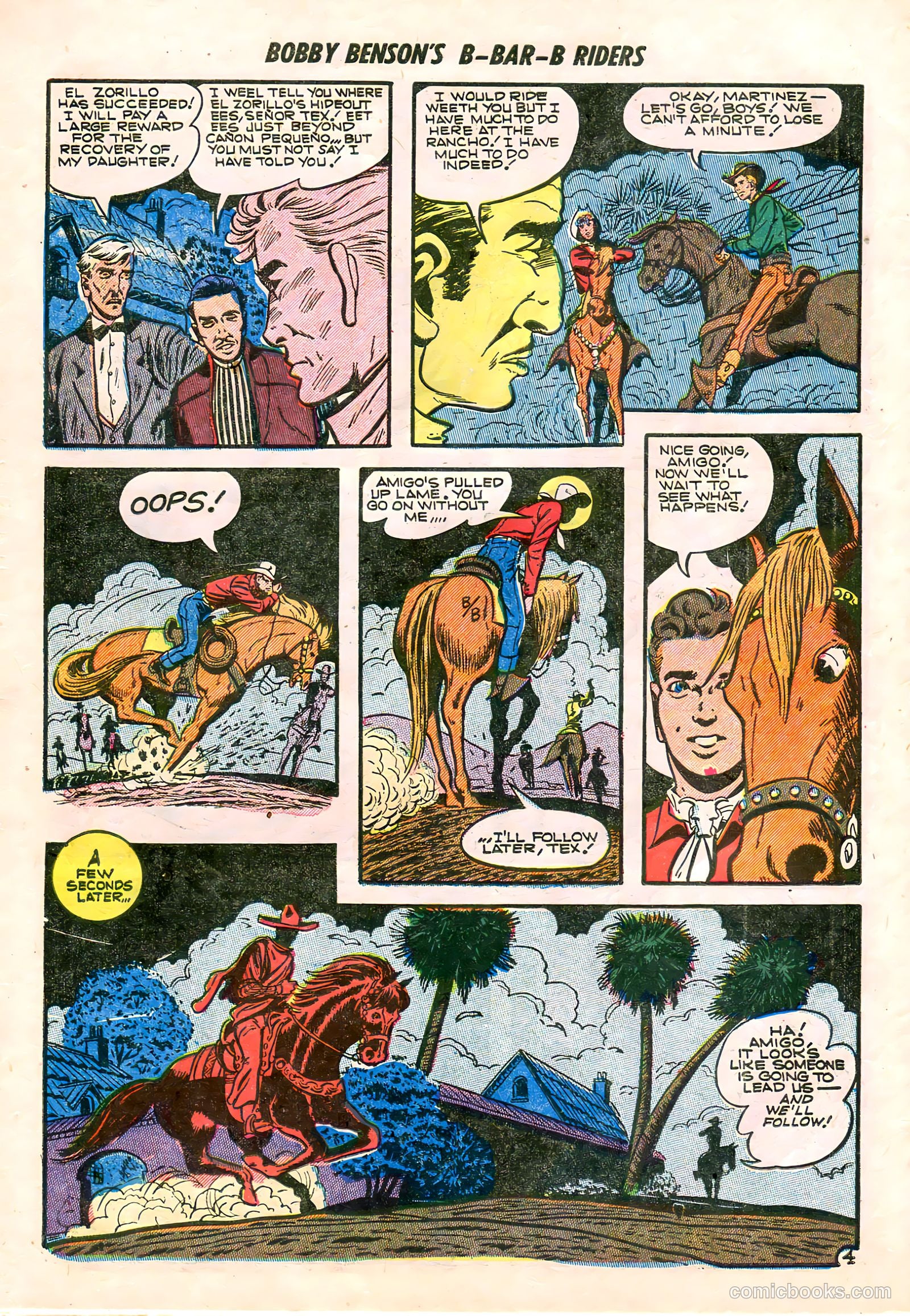 Bobby Benson's B-Bar-B Riders #19 — page 30 of 36