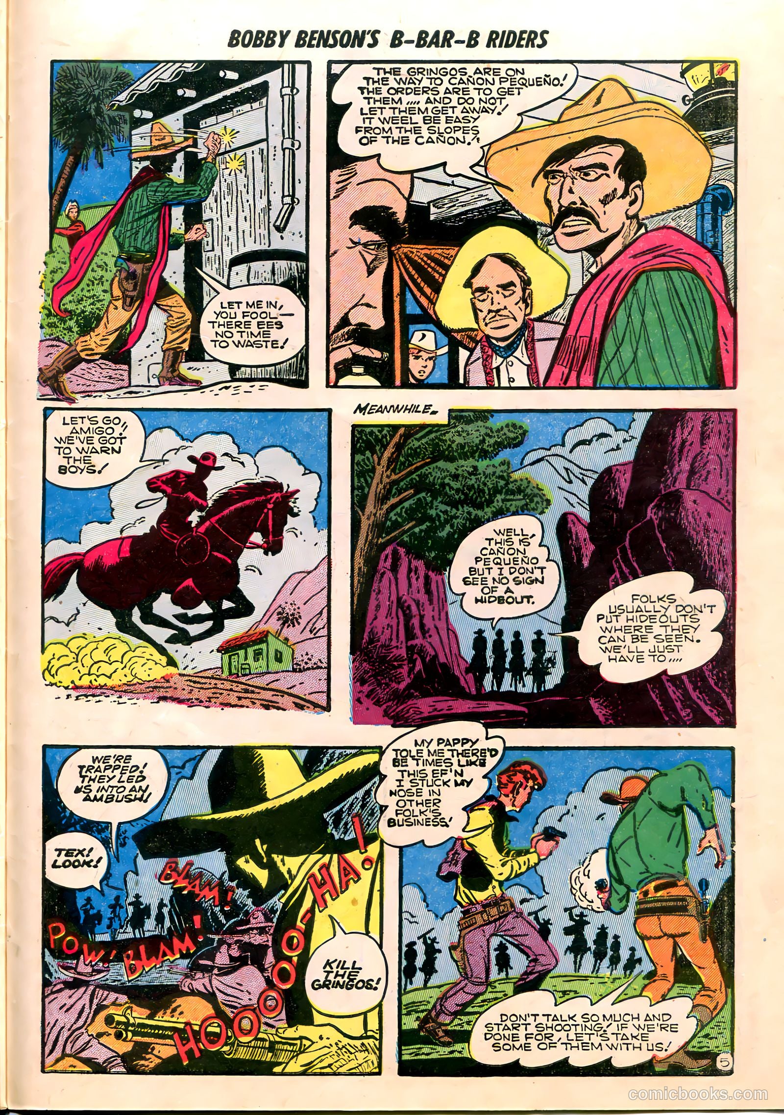 Bobby Benson's B-Bar-B Riders #19 — page 31 of 36