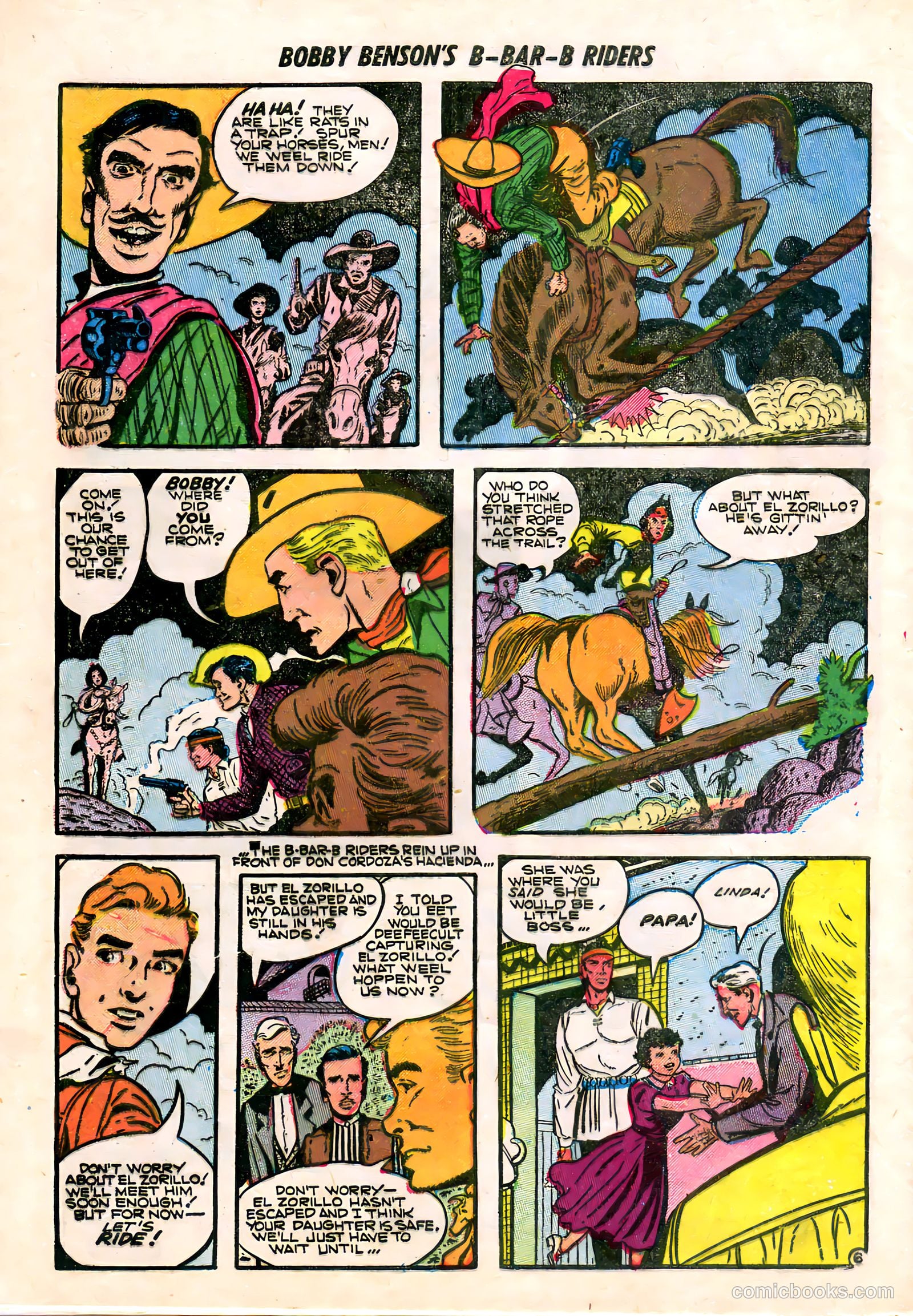 Bobby Benson's B-Bar-B Riders #19 — page 32 of 36
