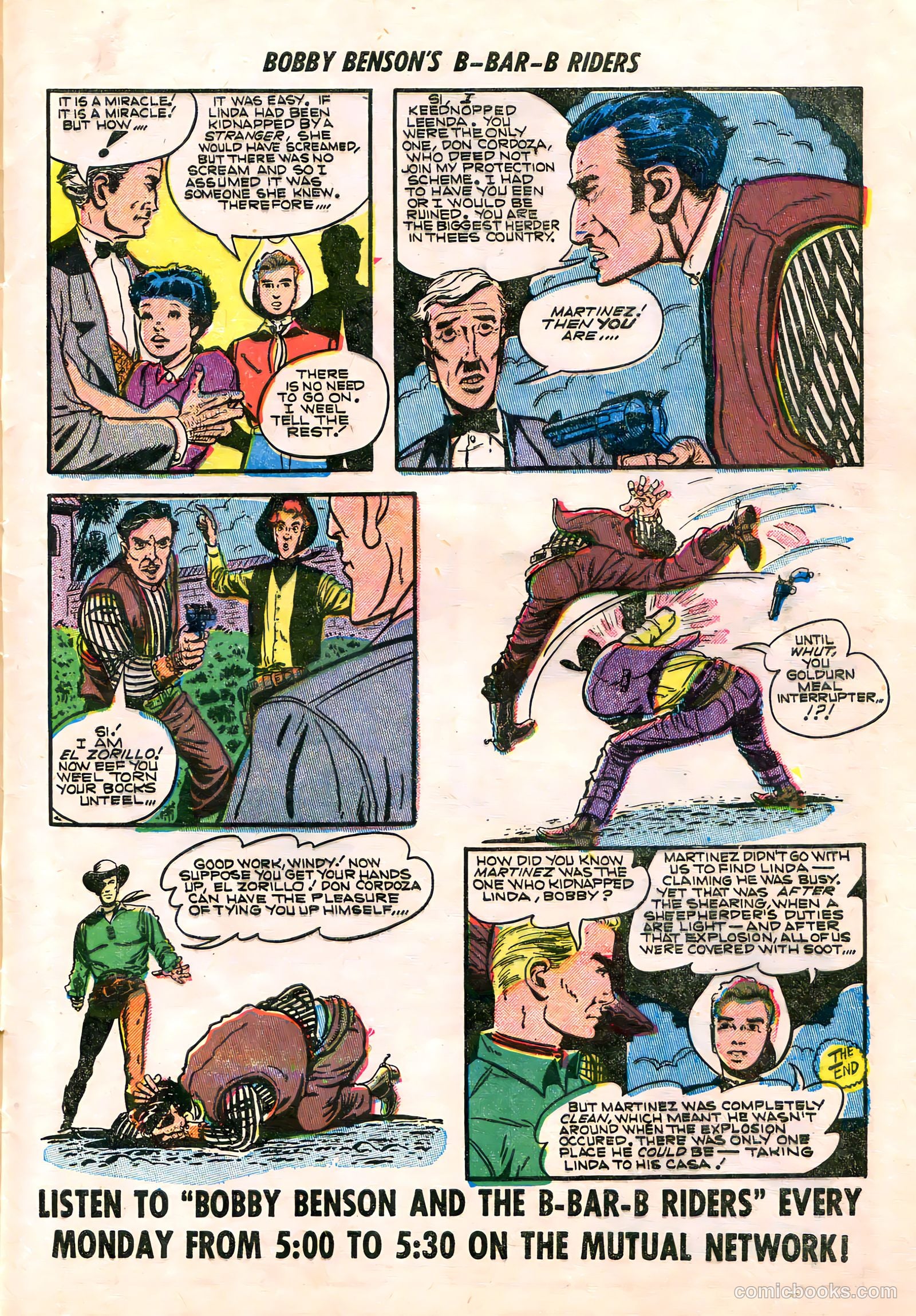 Bobby Benson's B-Bar-B Riders #19 — page 33 of 36