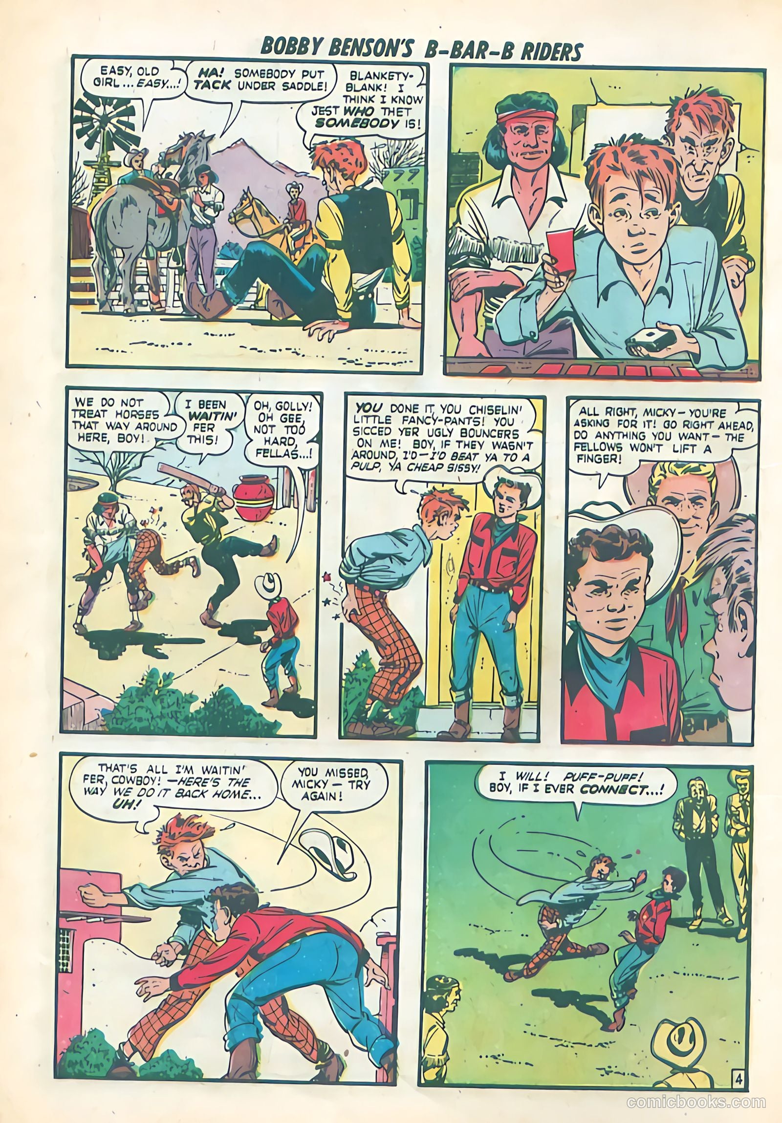 Bobby Benson's B-Bar-B Riders #2 — page 6 of 36