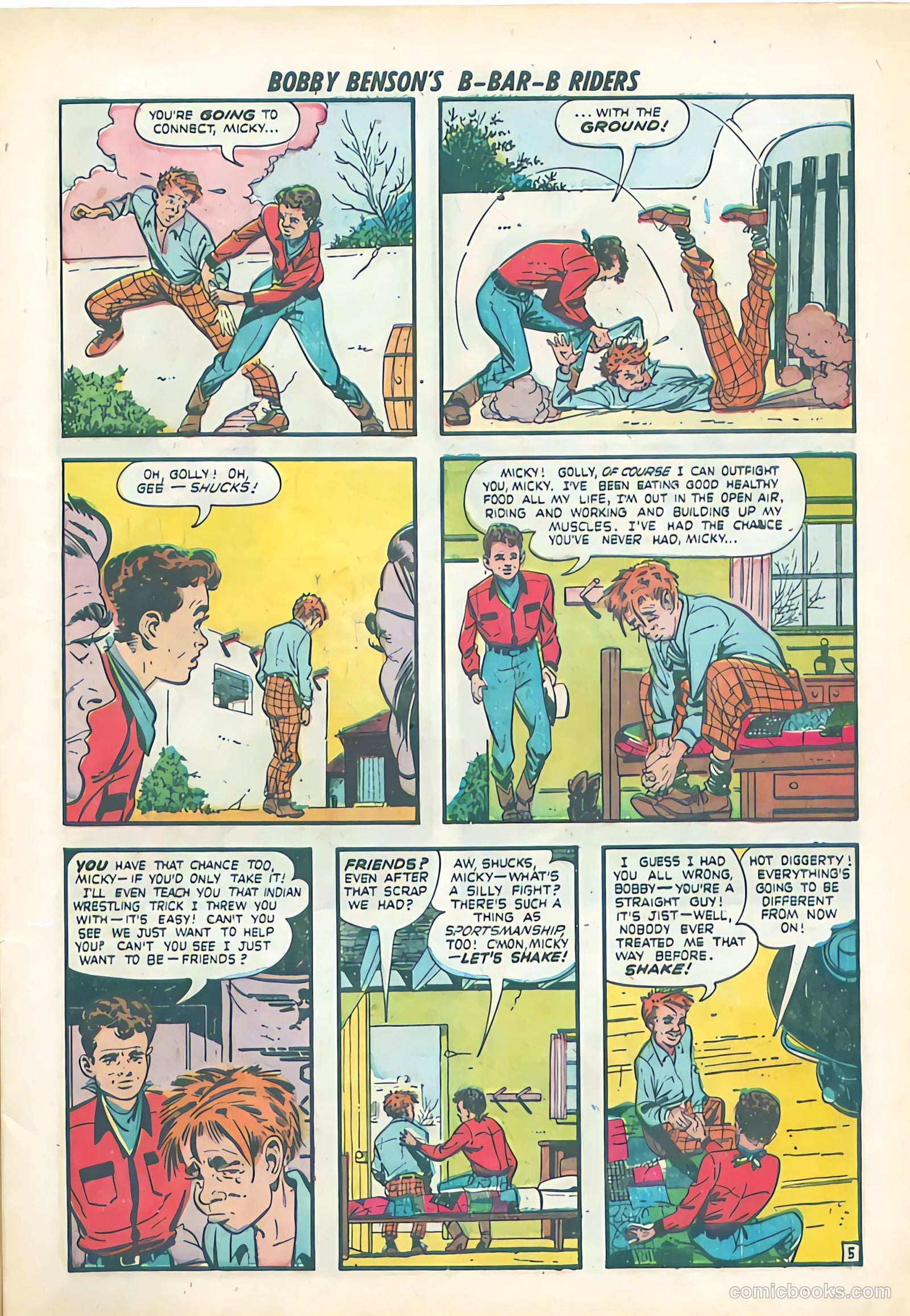 Bobby Benson's B-Bar-B Riders #2 — page 7 of 36