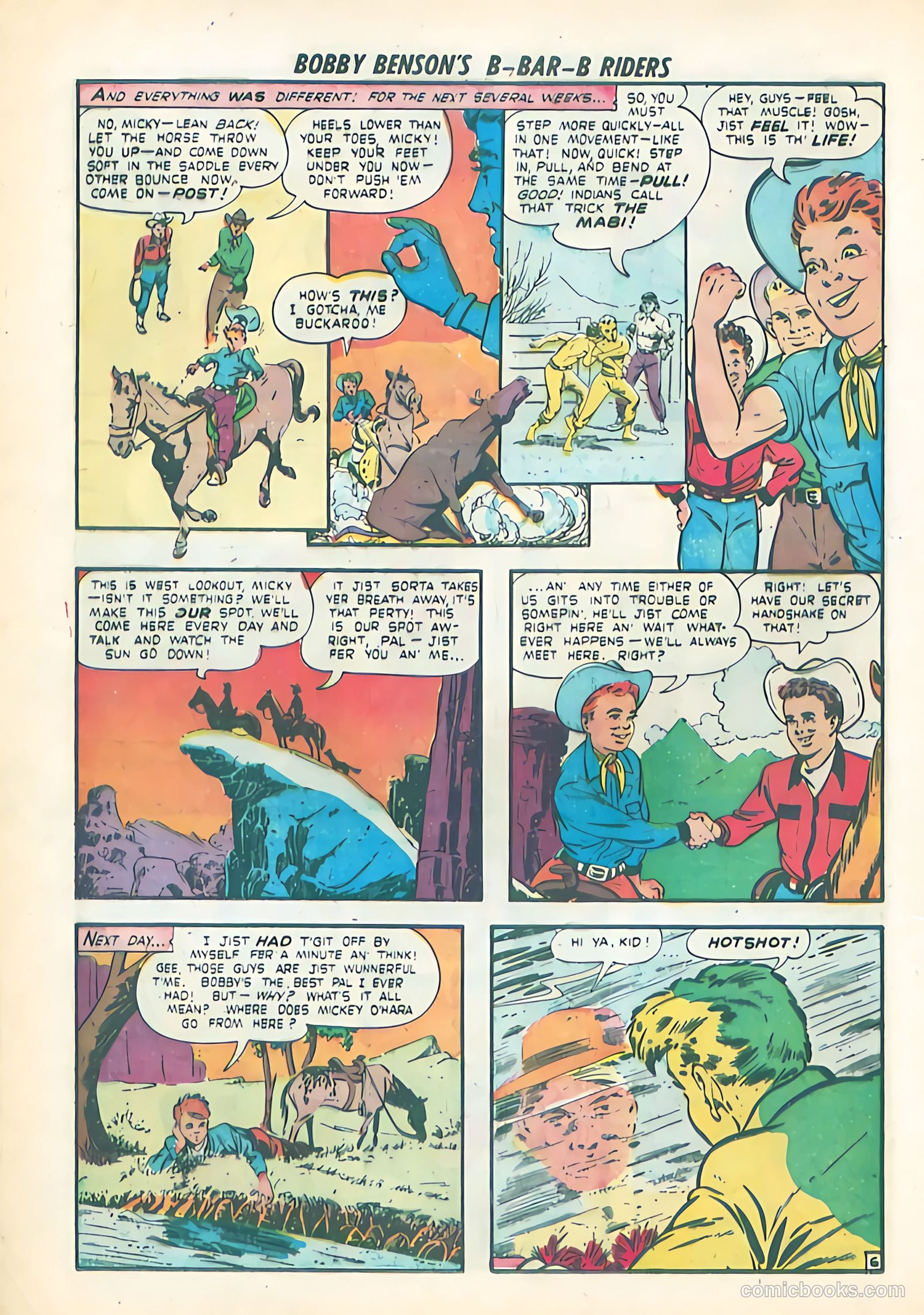 Bobby Benson's B-Bar-B Riders #2 — page 8 of 36