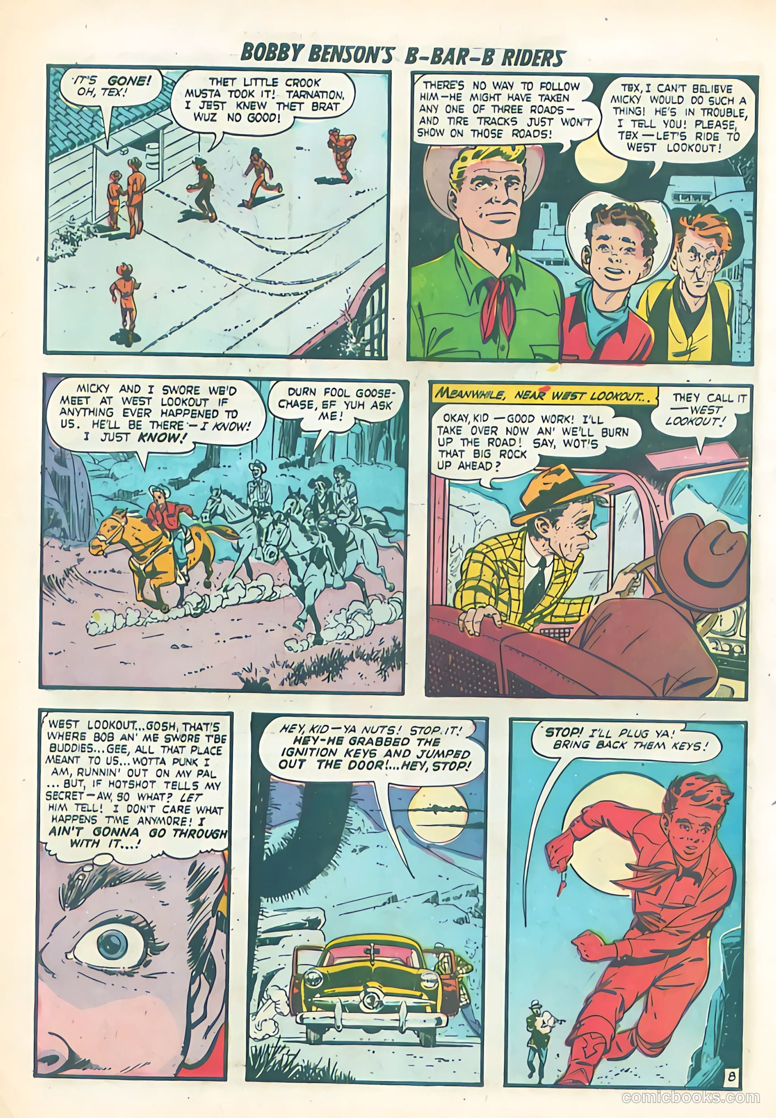 Bobby Benson's B-Bar-B Riders #2 — page 10 of 36