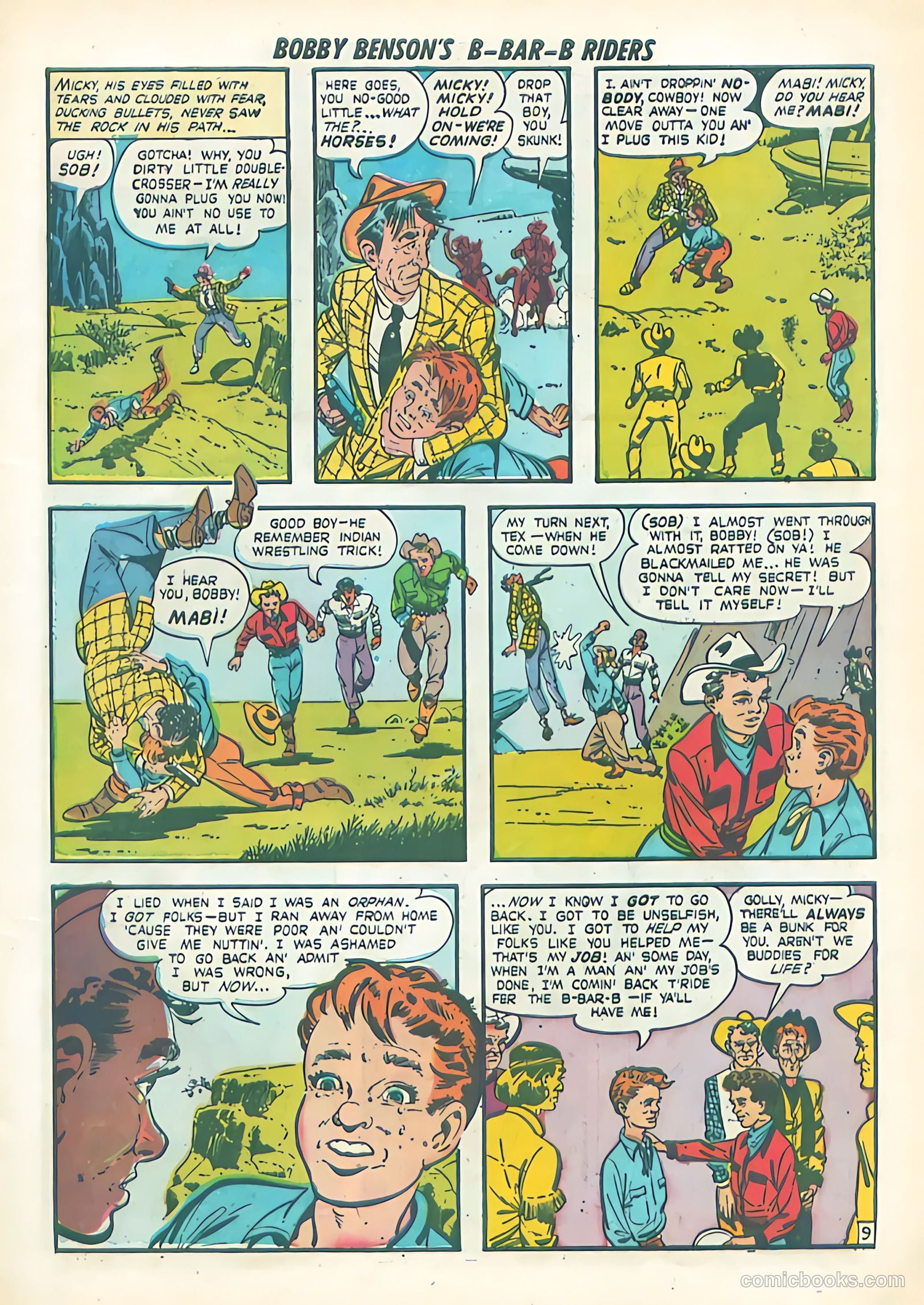Bobby Benson's B-Bar-B Riders #2 — page 11 of 36