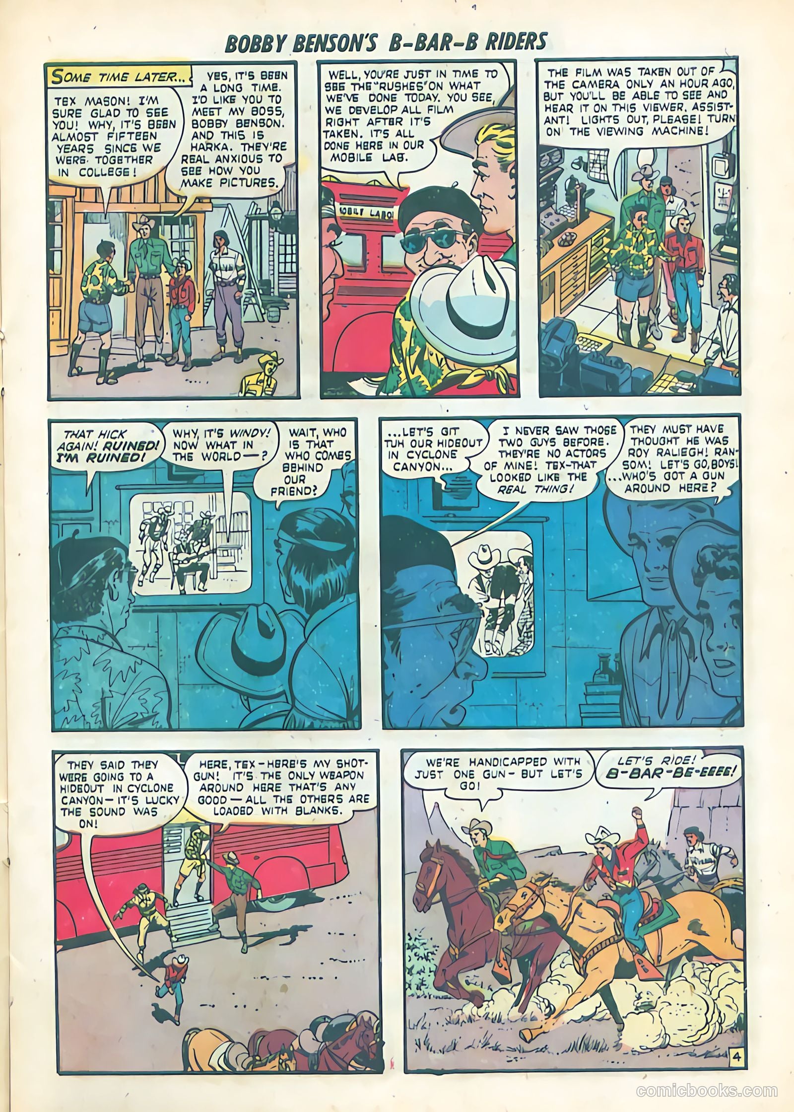 Bobby Benson's B-Bar-B Riders #2 — page 15 of 36