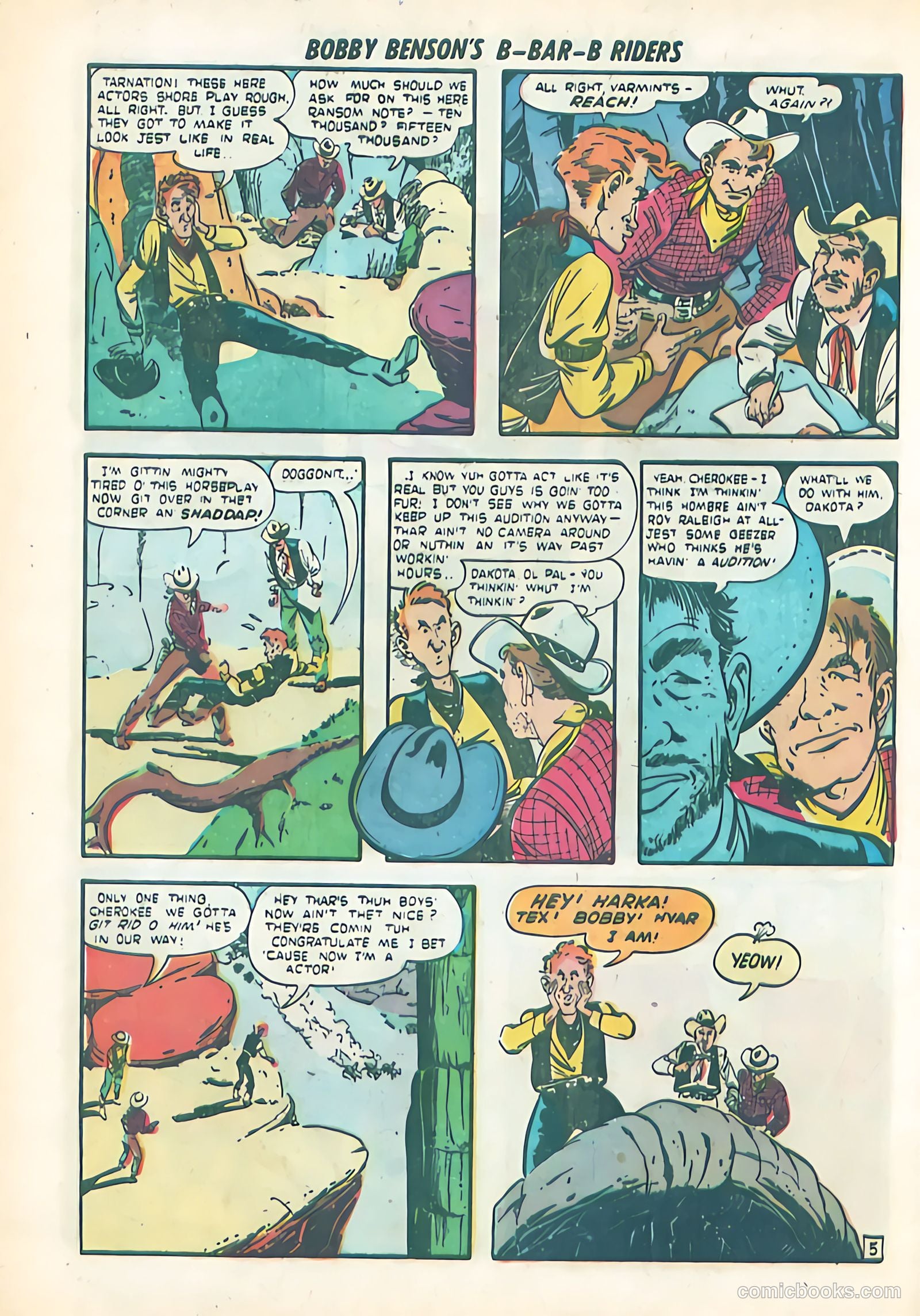 Bobby Benson's B-Bar-B Riders #2 — page 16 of 36
