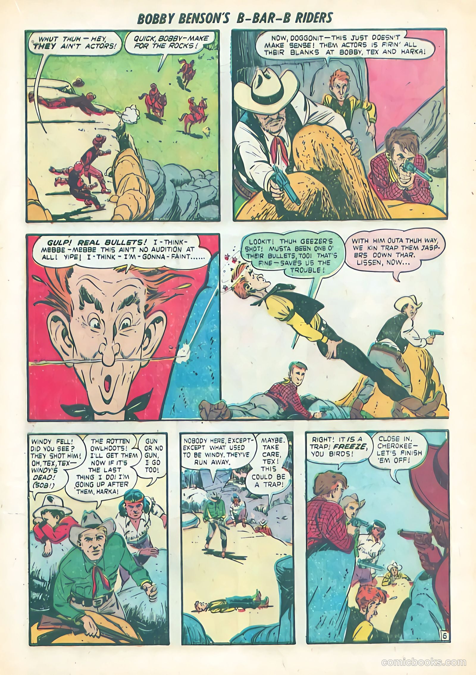 Bobby Benson's B-Bar-B Riders #2 — page 17 of 36