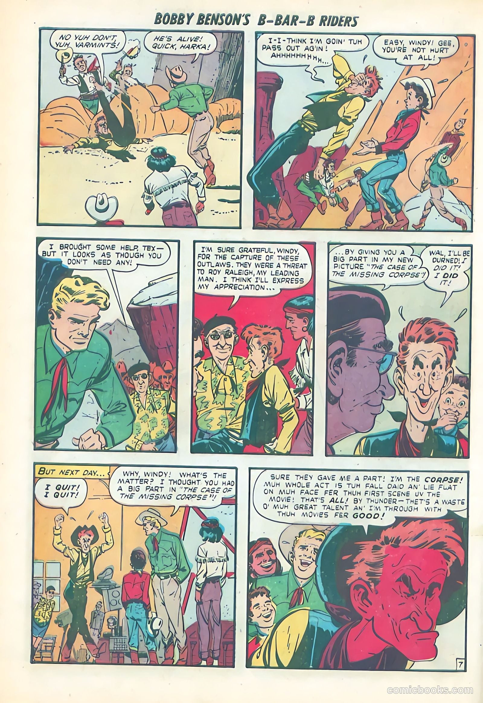 Bobby Benson's B-Bar-B Riders #2 — page 18 of 36